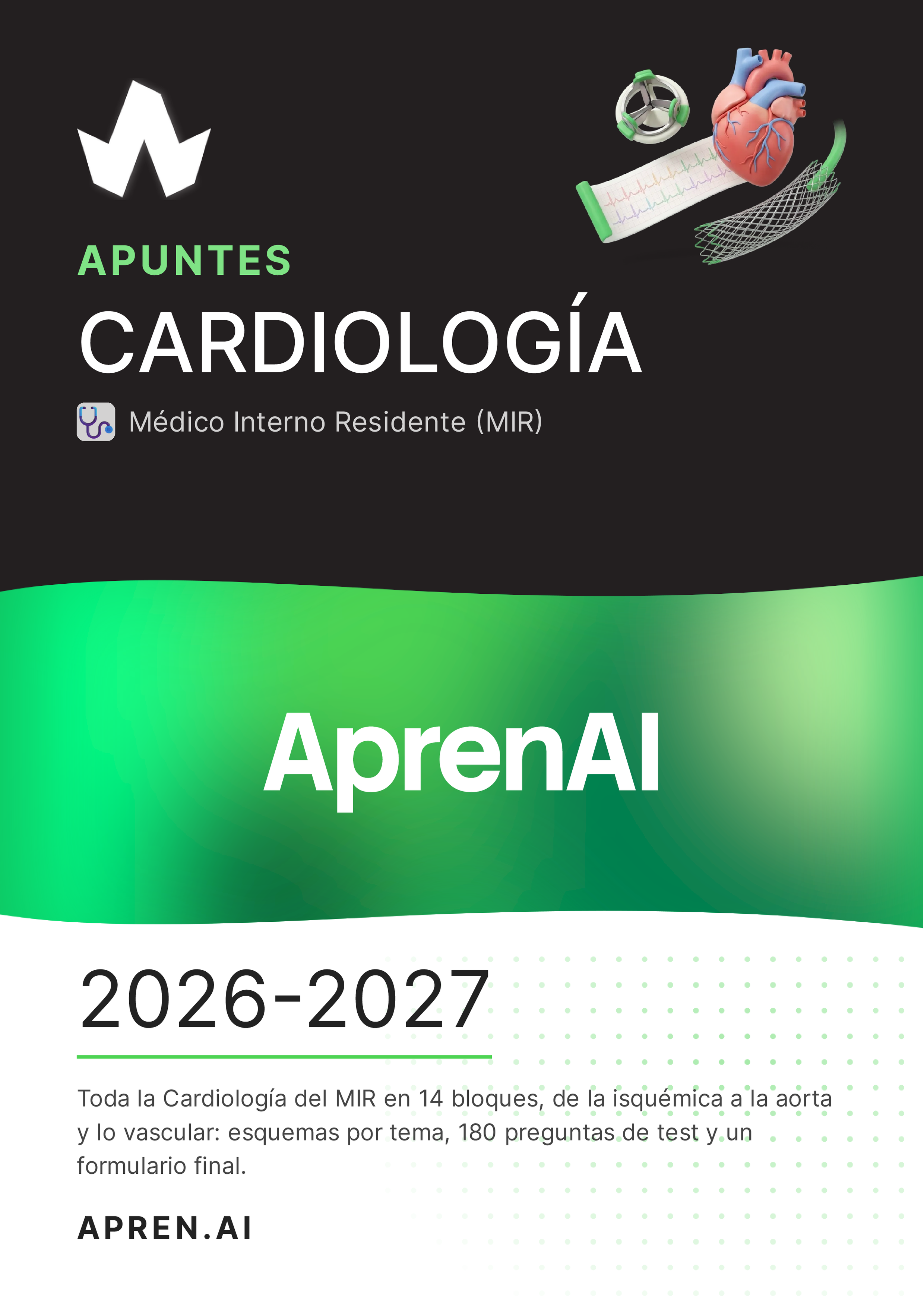 Portada del manual MIR de Cardiología