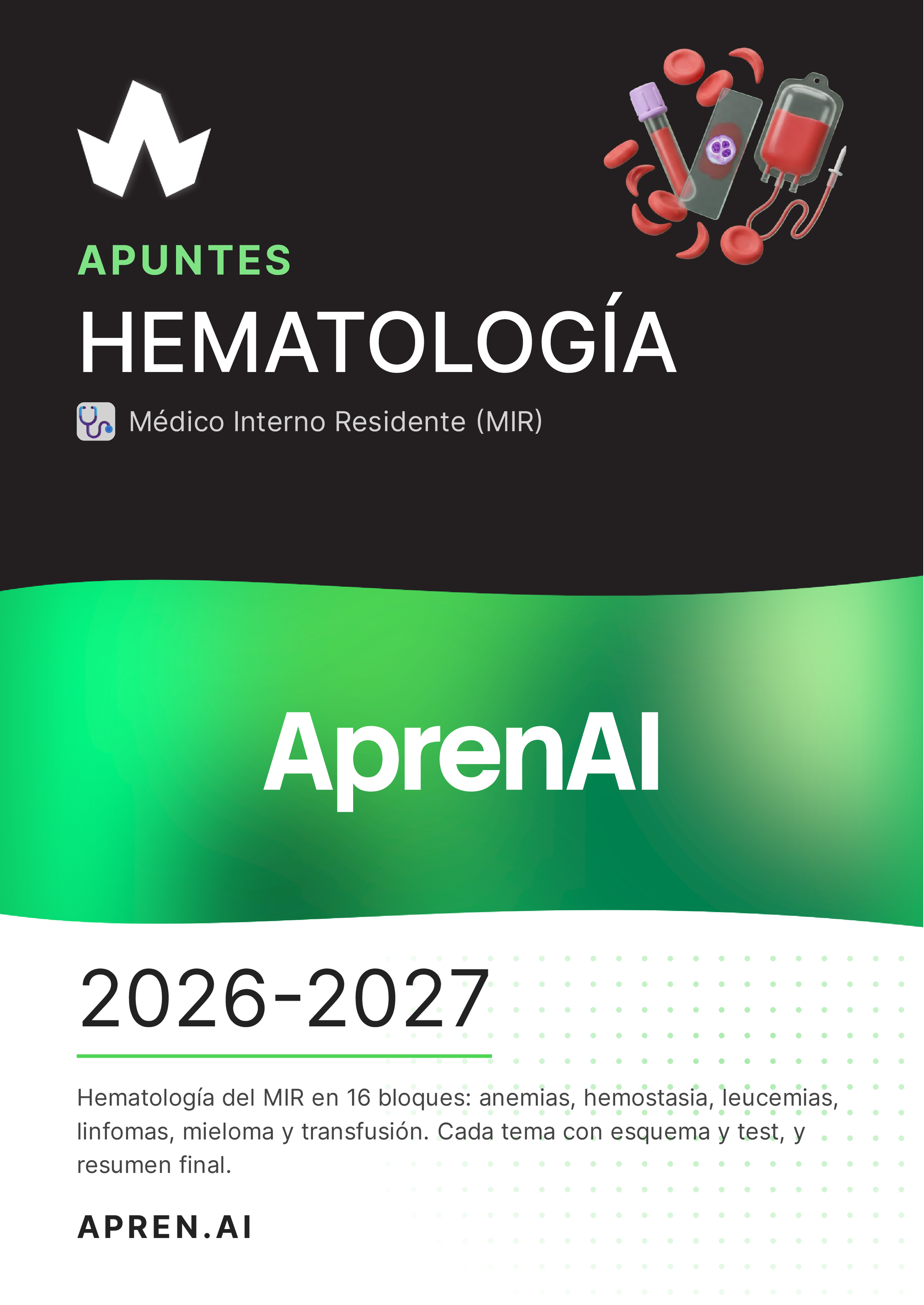 Portada del manual MIR de Hematología