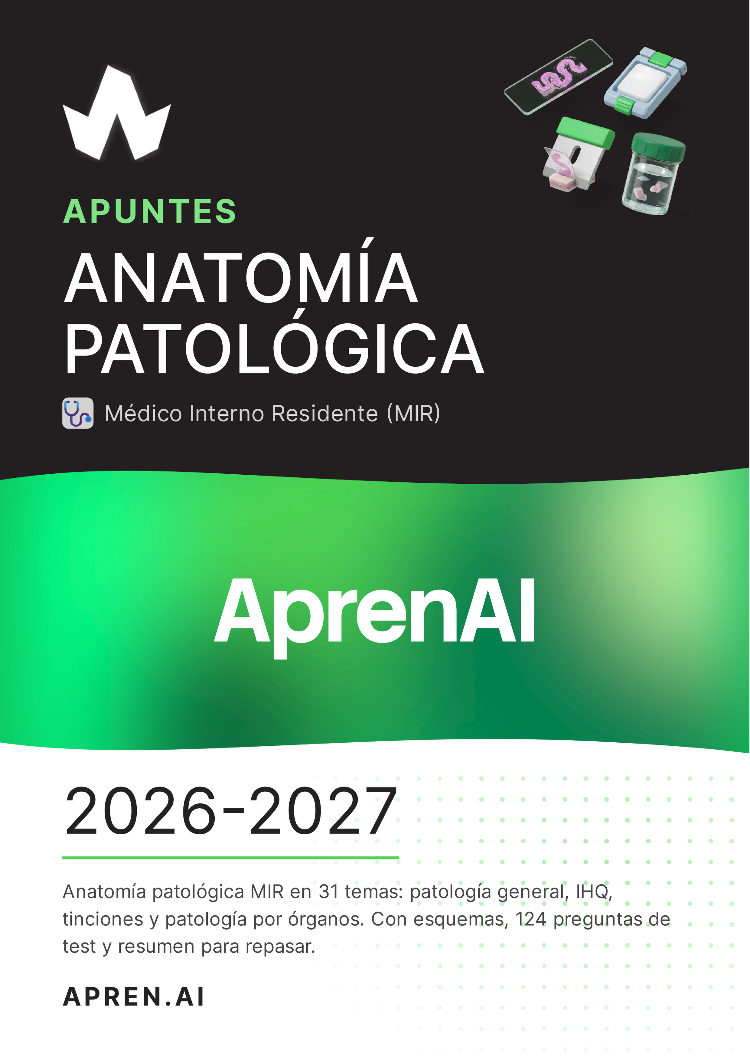 Portada del manual MIR de Anatomía patológica