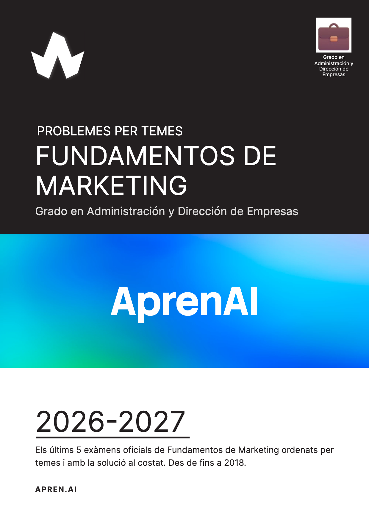 Dosier de exámenes de Fundamentos de Marketing
