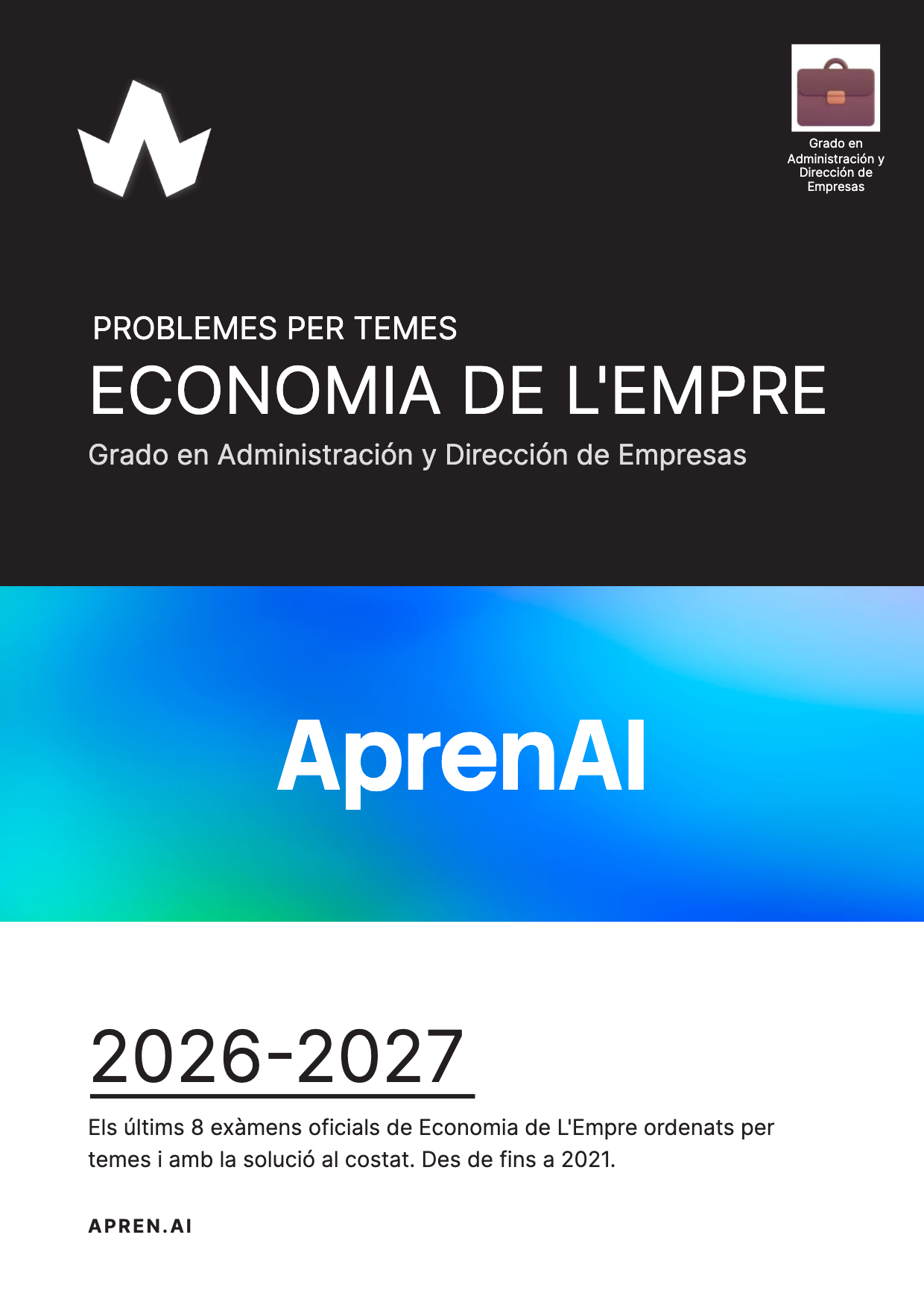 Dossier d'exàmens de Economia de L'Empre