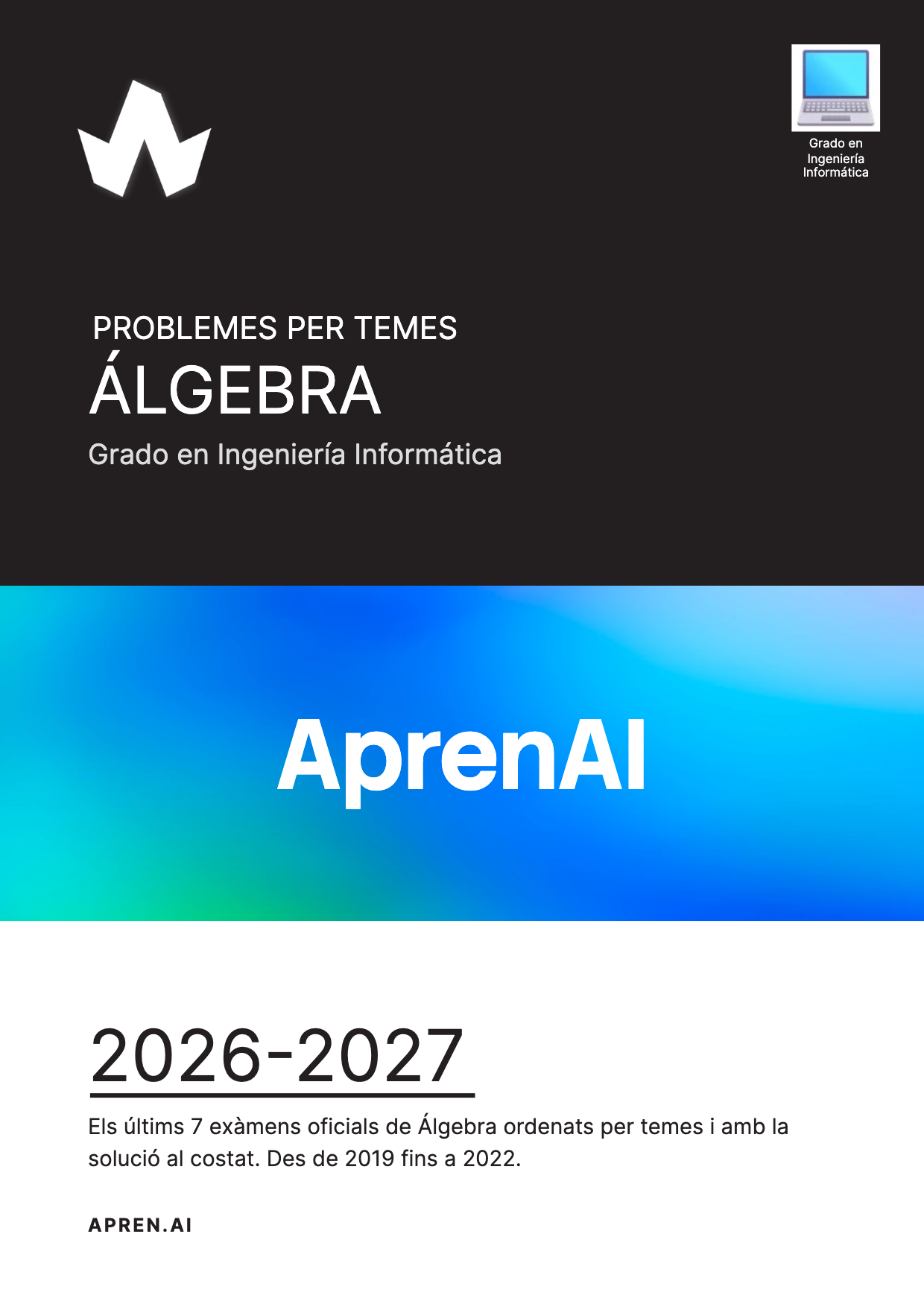 Dossier d'exàmens de Álgebra