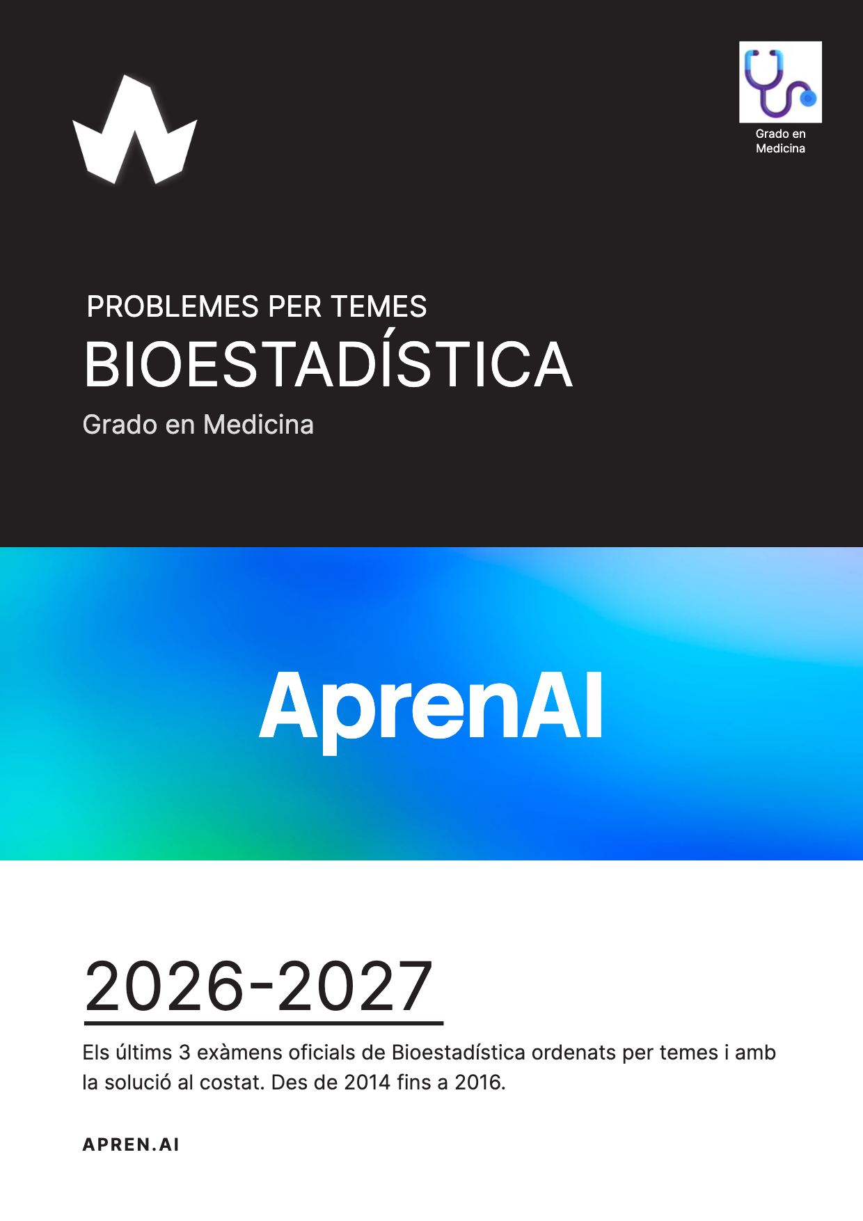 Dossier d'exàmens de Bioestadística