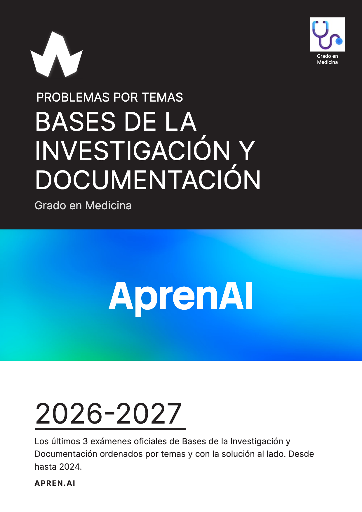 Dosier de exámenes de Bases de la Investigación y Documentación