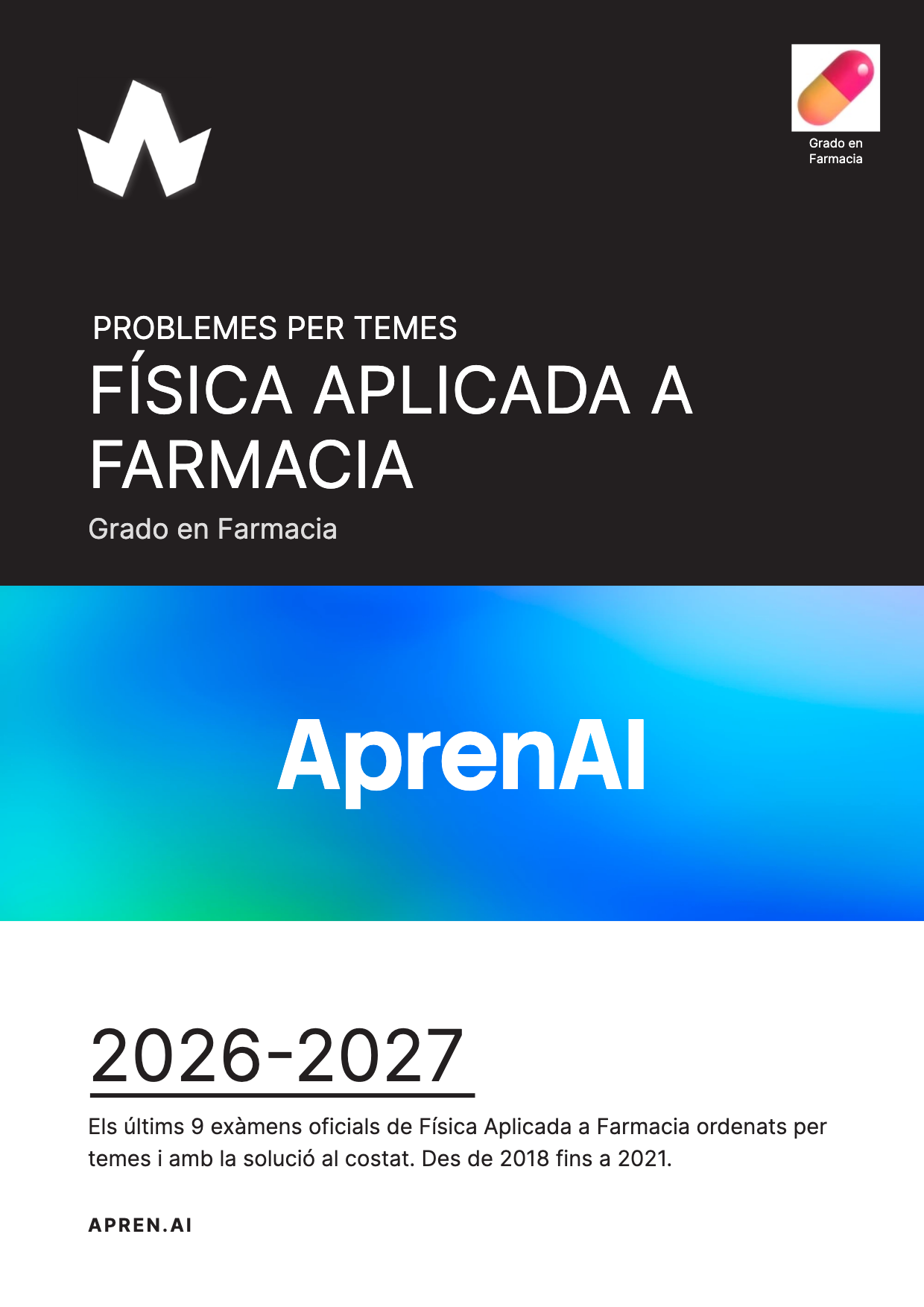 Dossier d'exàmens de Física Aplicada a Farmacia