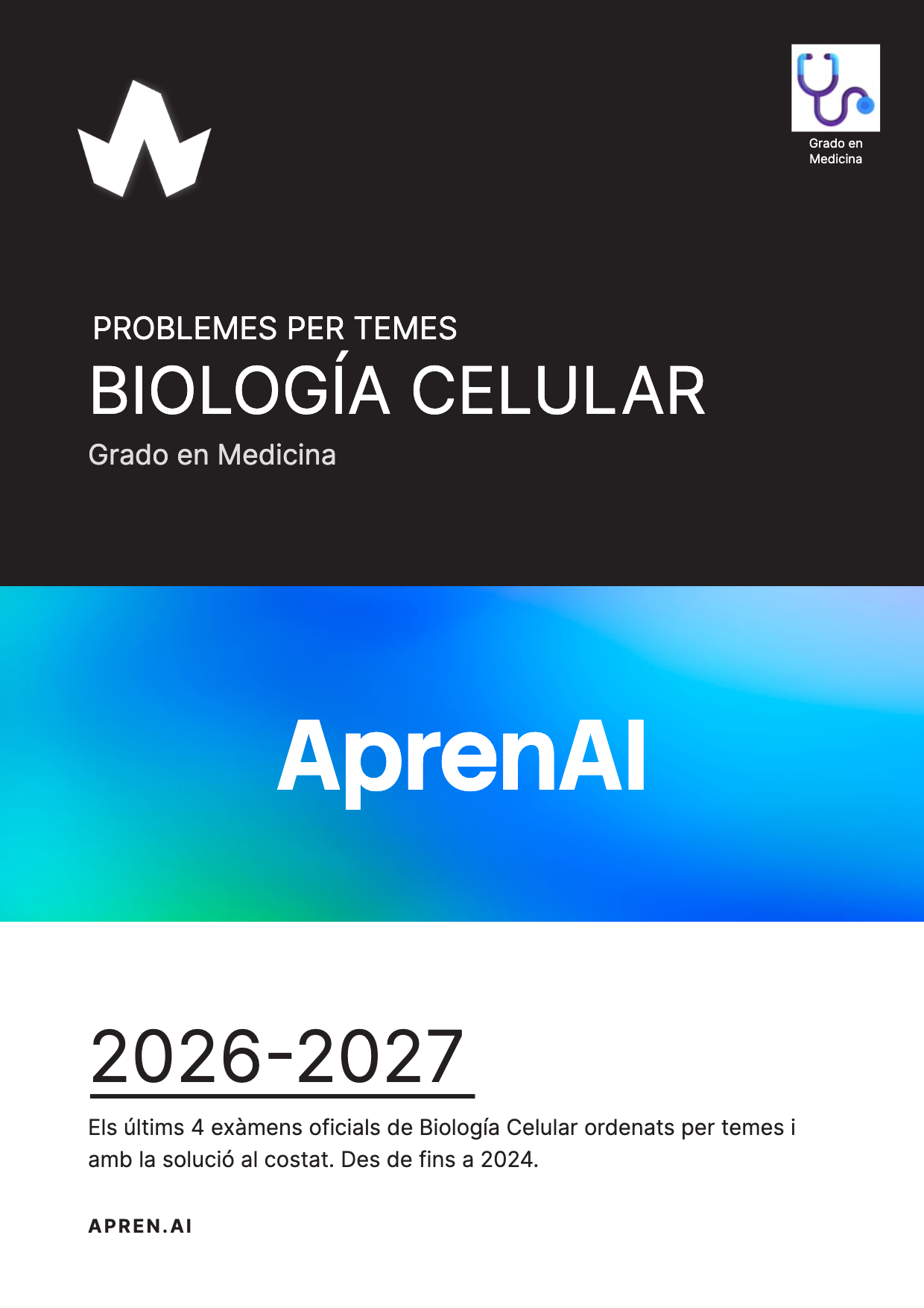 Dosier de exámenes de Biología Celular