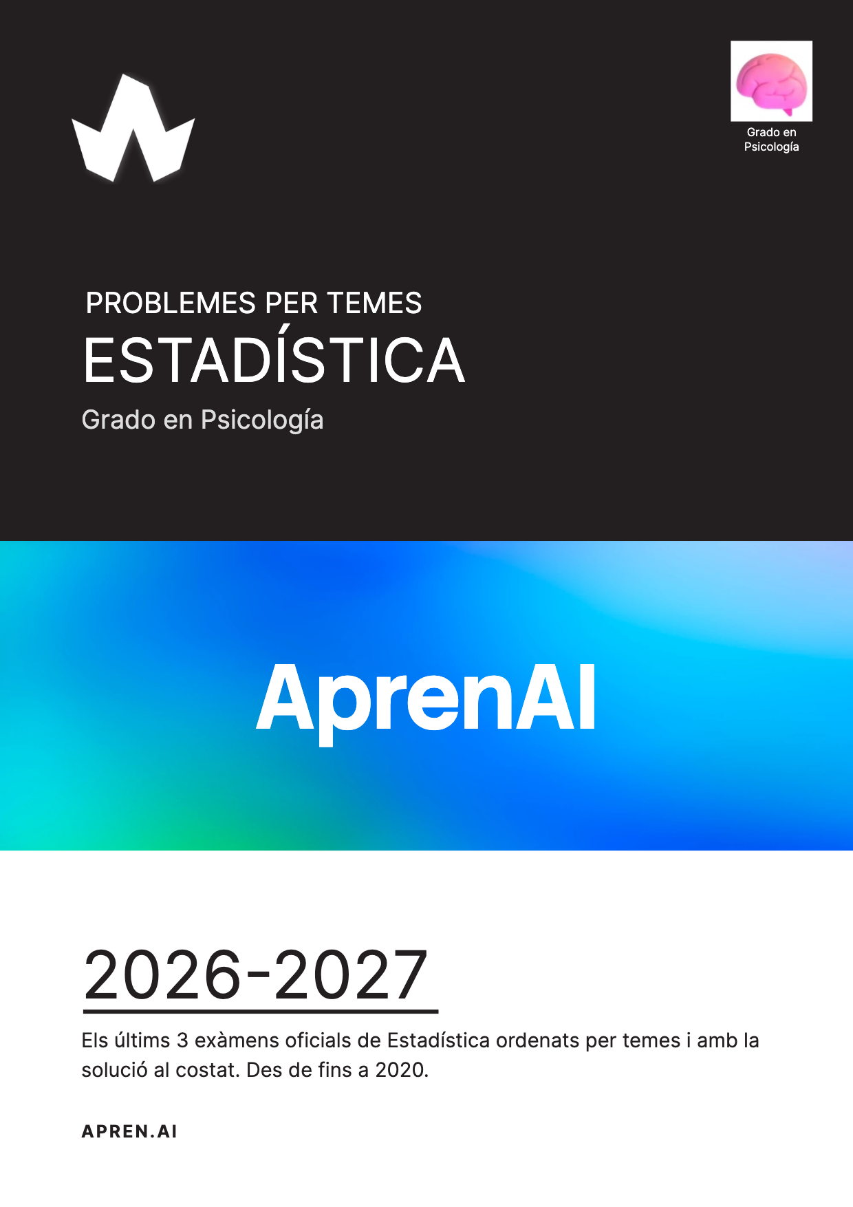Dossier d'exàmens de Estadística