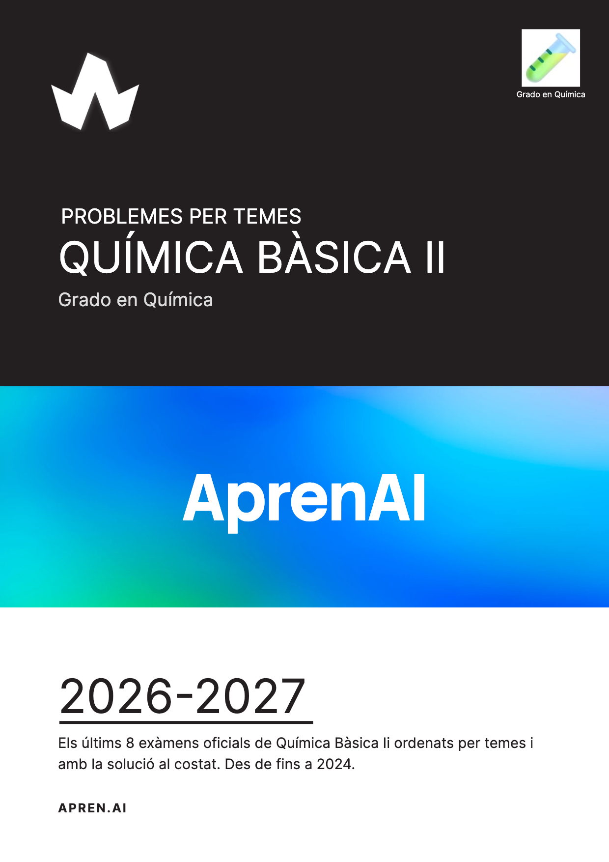 Dossier d'exàmens de Química Bàsica Ii