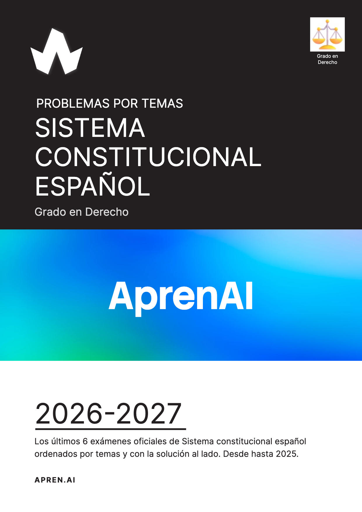 Dosier de exámenes de Sistema constitucional español