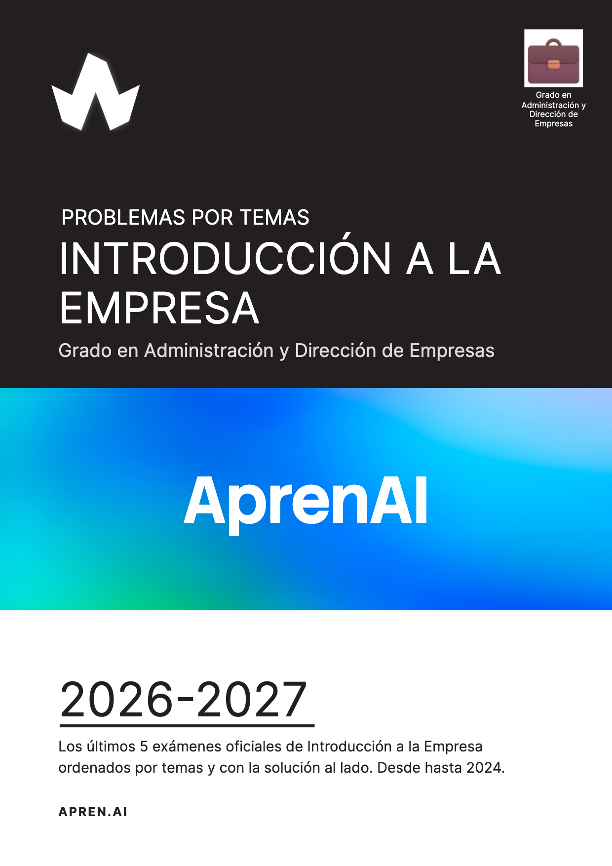 Dosier de exámenes de Introducción a la Empresa