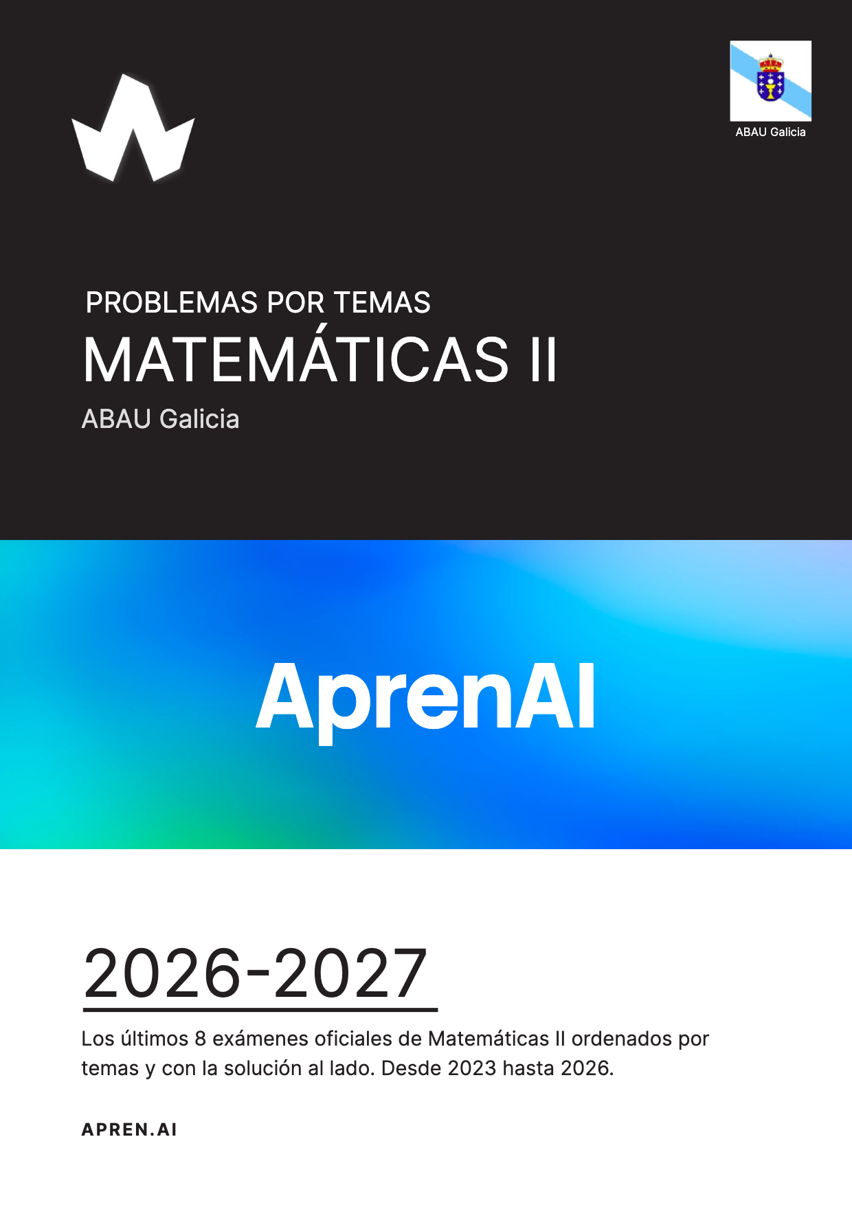 Dosier de exámenes de Matemáticas II