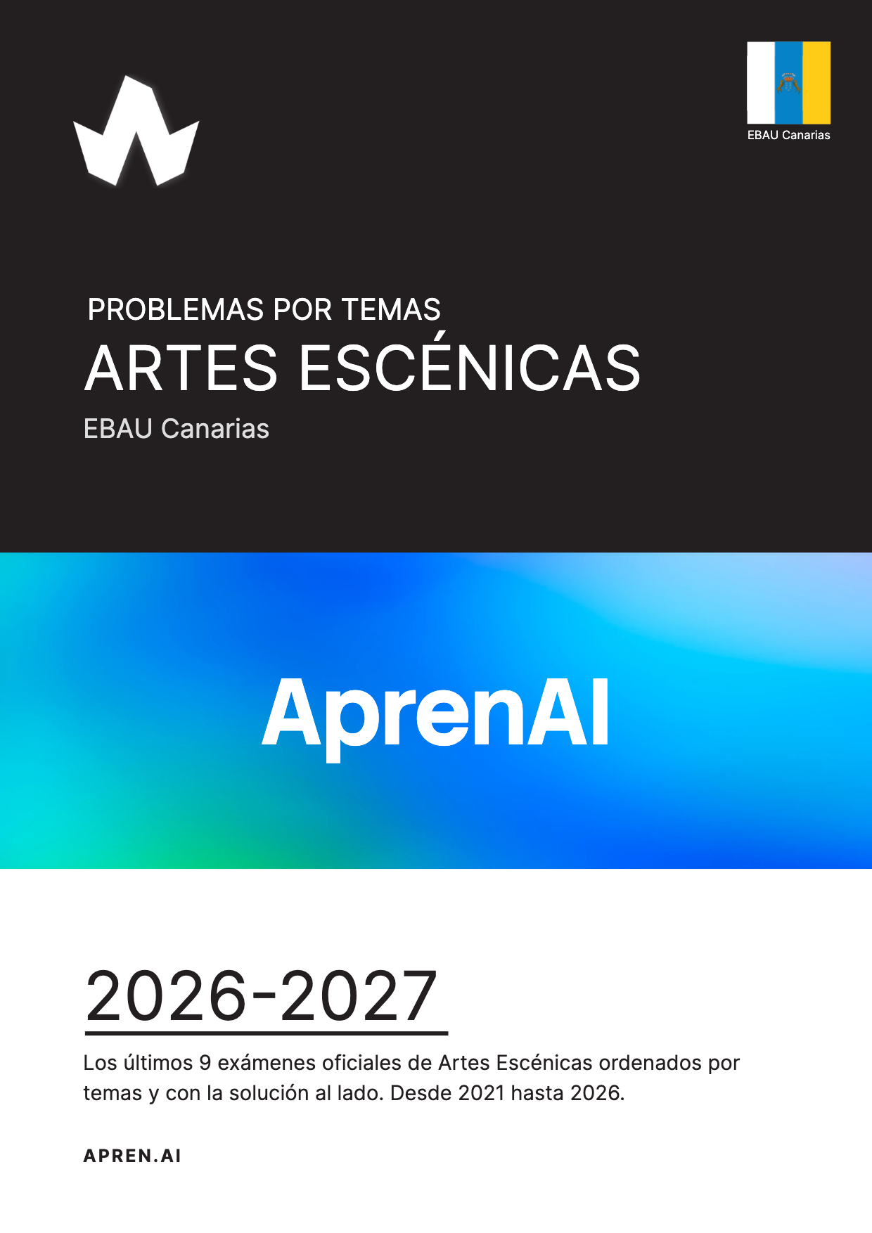 Dosier de exámenes de Artes Escénicas