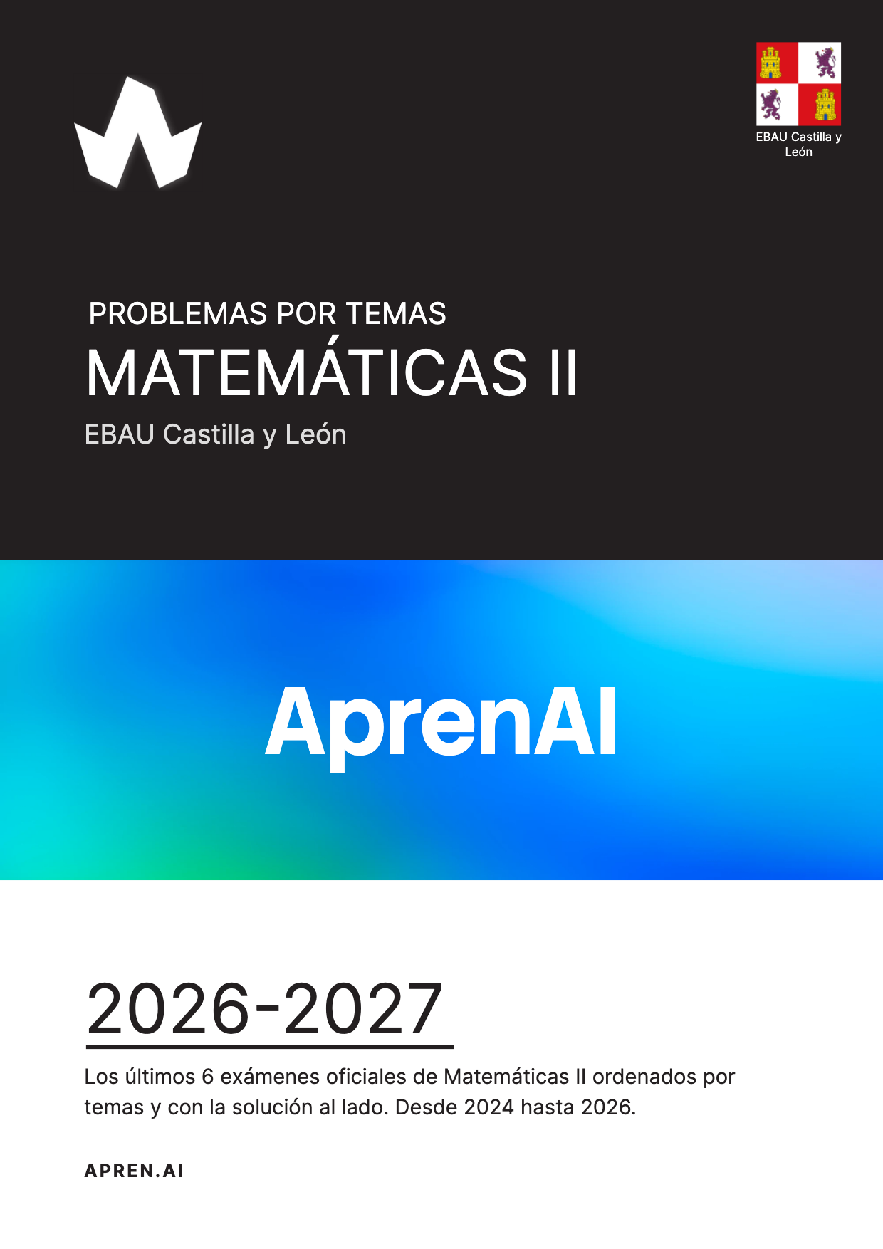 Dosier de exámenes de Matemáticas II