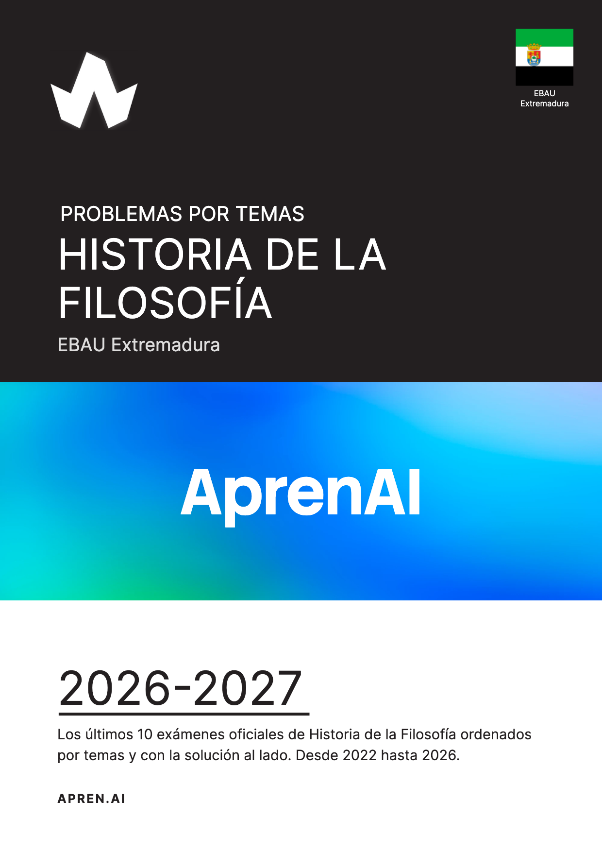 Dosier de exámenes de Historia de la Filosofía