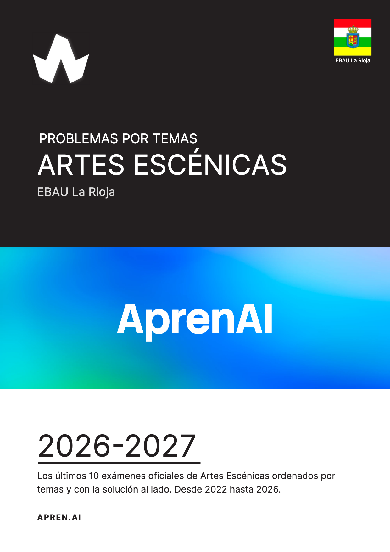 Dosier de exámenes de Artes Escénicas