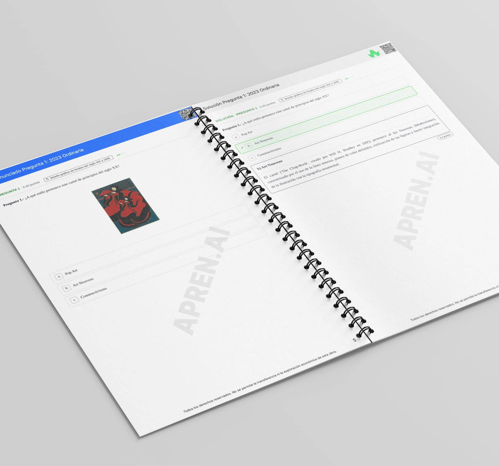 Dosier de exámenes de Diseño