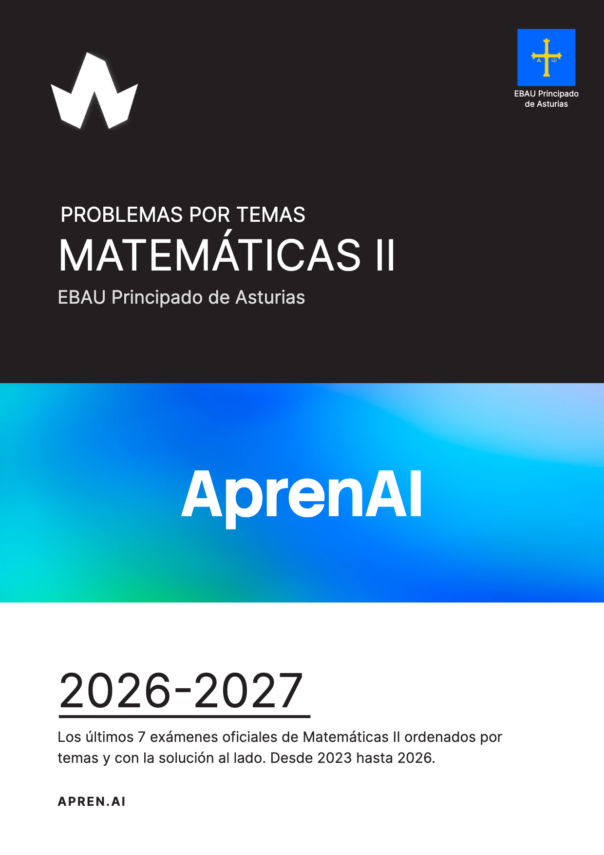 Dosier de exámenes de Matemáticas II