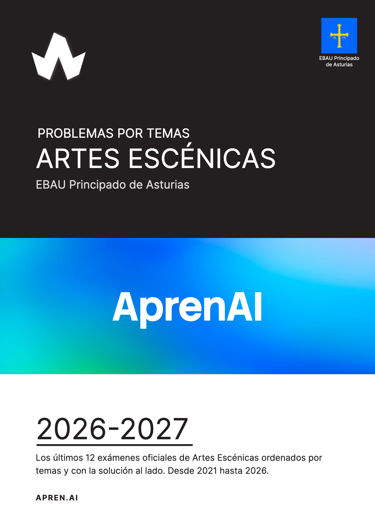 Dosier de exámenes de Artes Escénicas