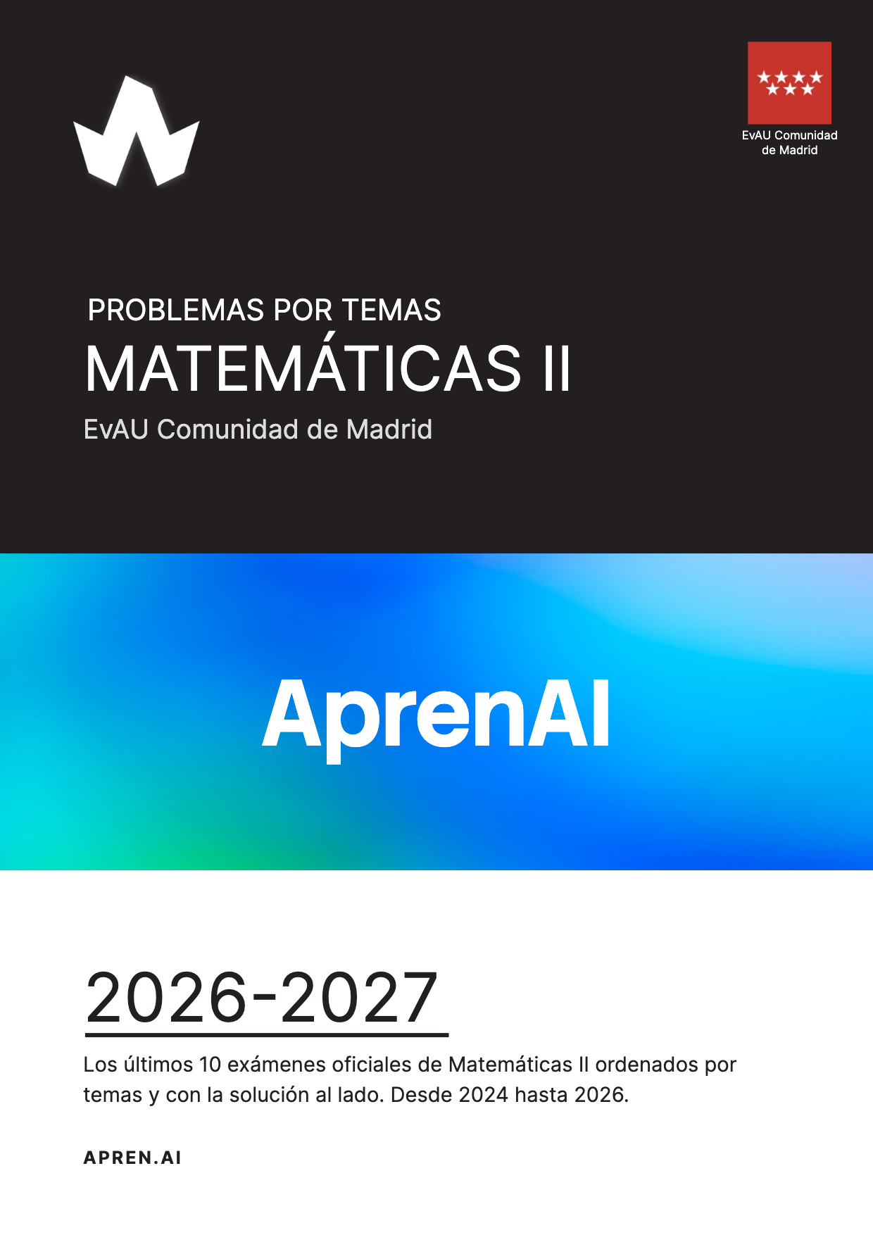 Dosier de exámenes de Matemáticas II
