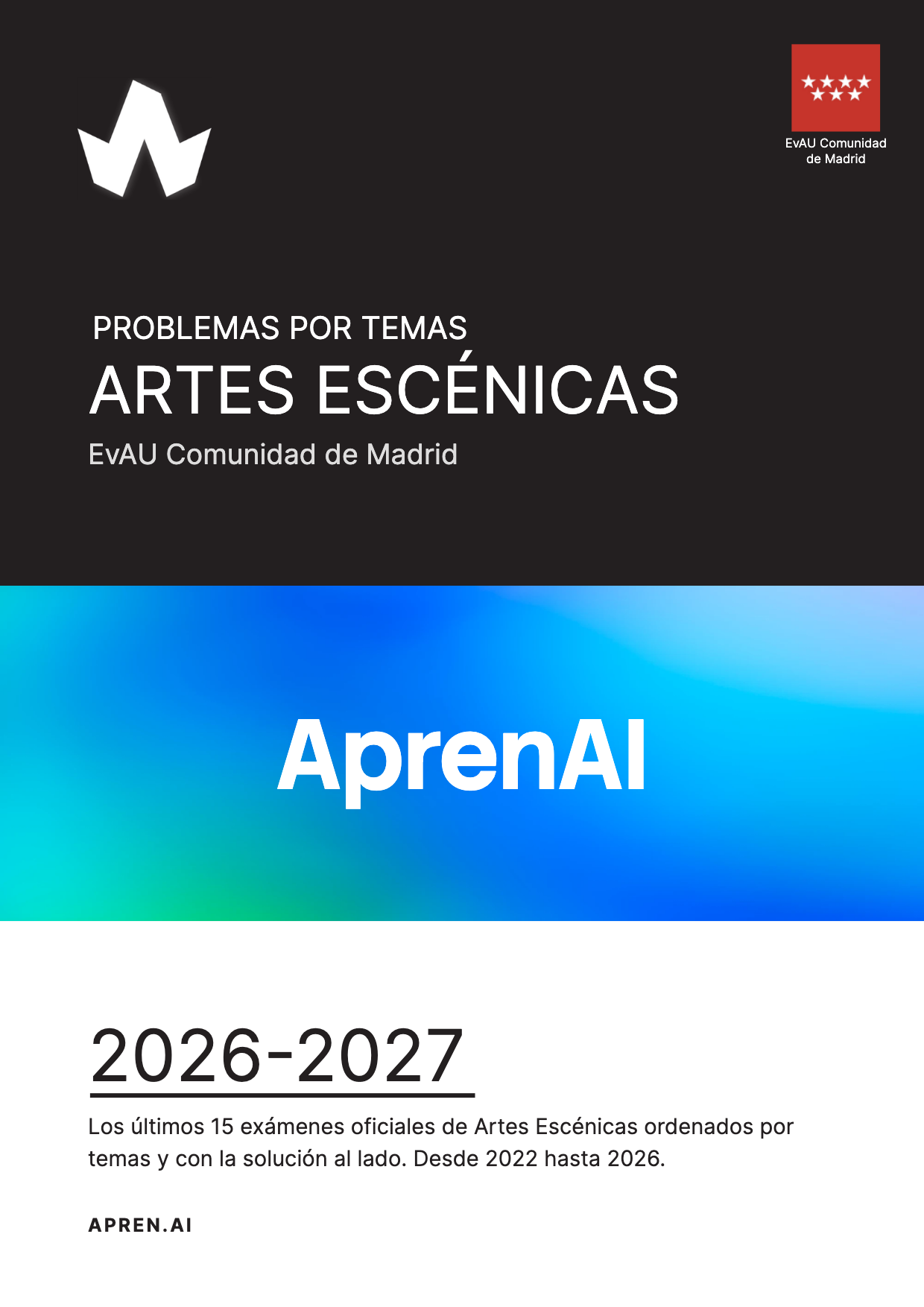 Dosier de exámenes de Artes Escénicas