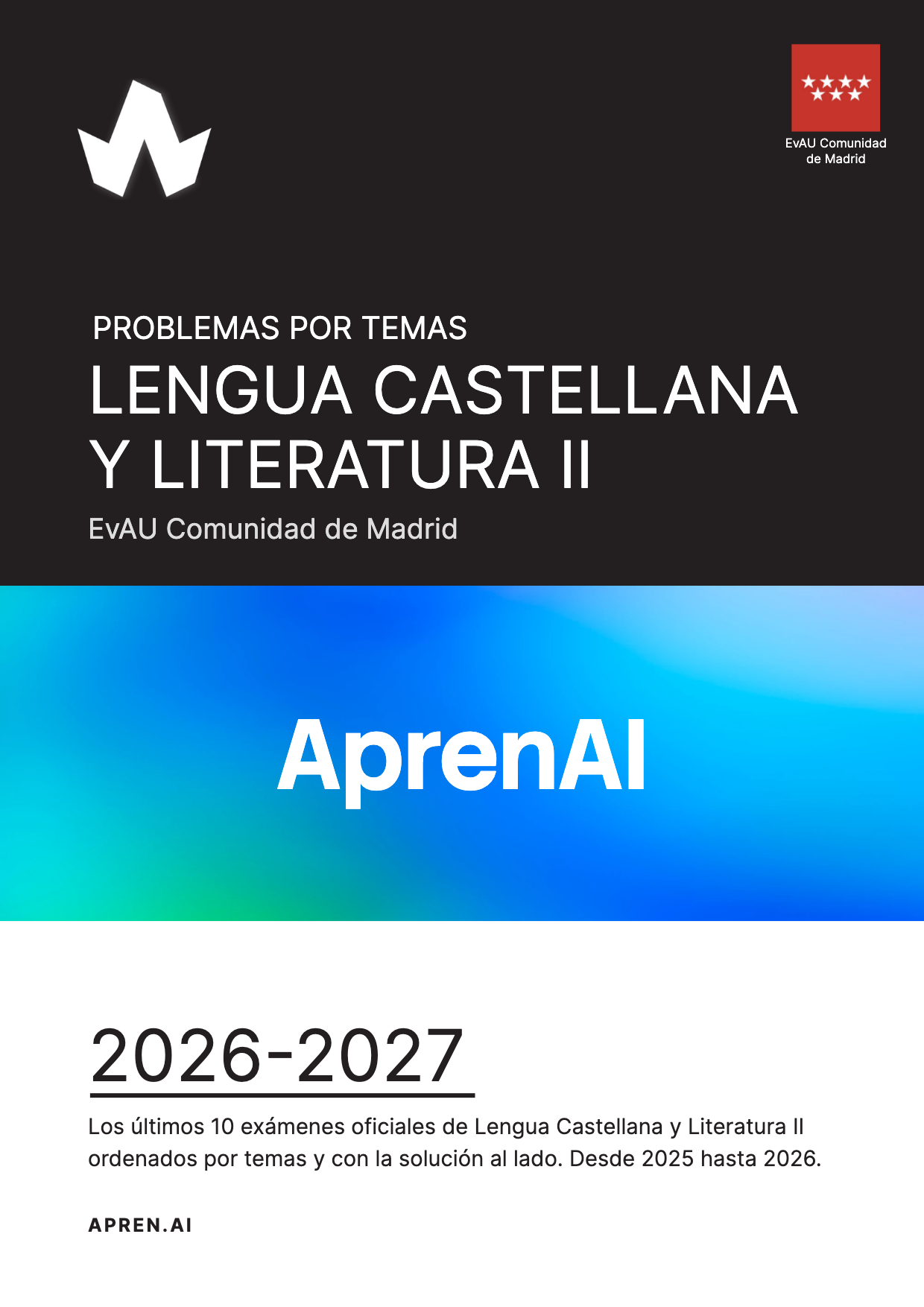 Dosier de exámenes de Lengua Castellana y Literatura II