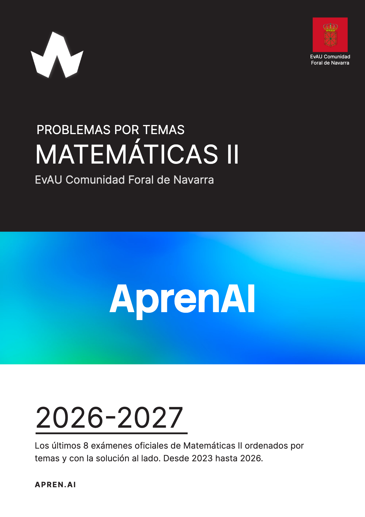 Dosier de exámenes de Matemáticas II