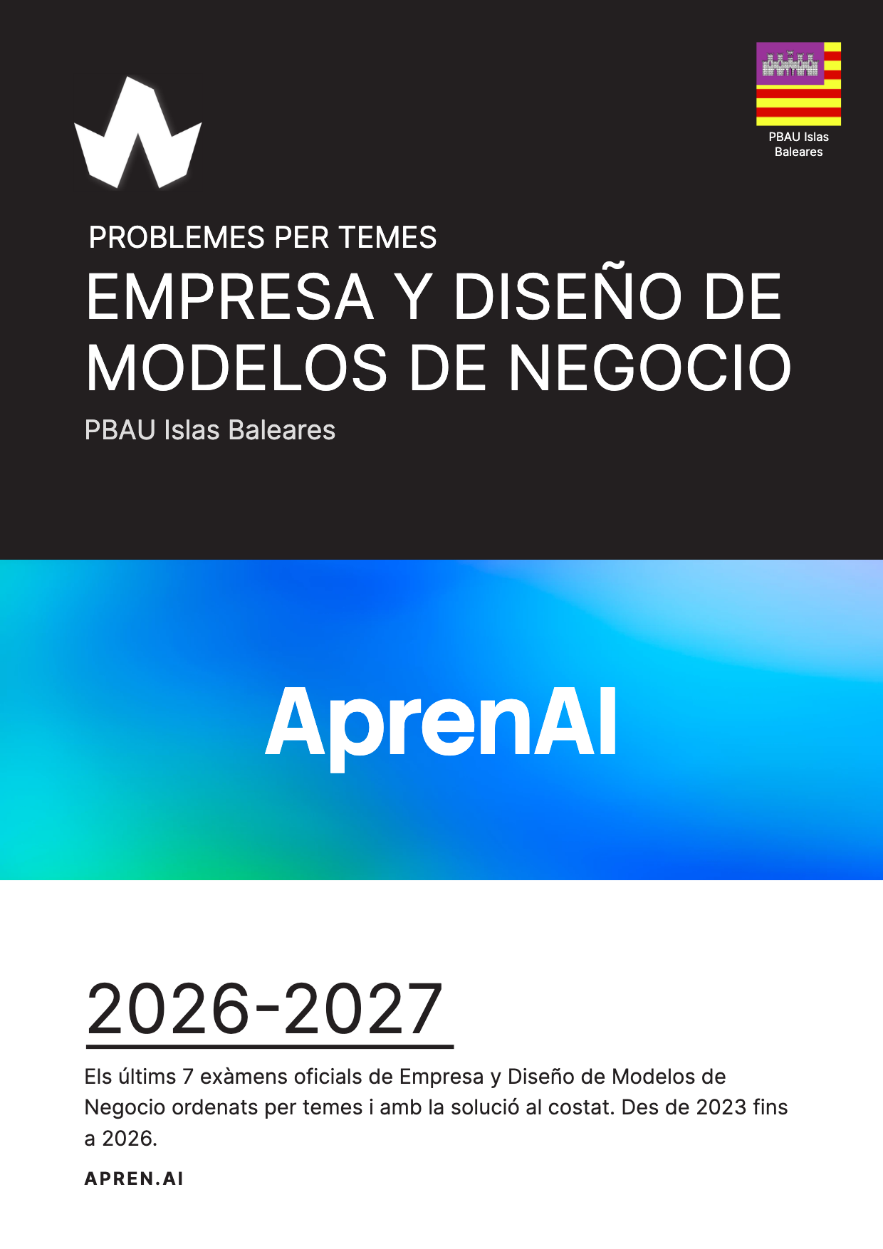 Dossier d'exàmens de Empresa y Diseño de Modelos de Negocio