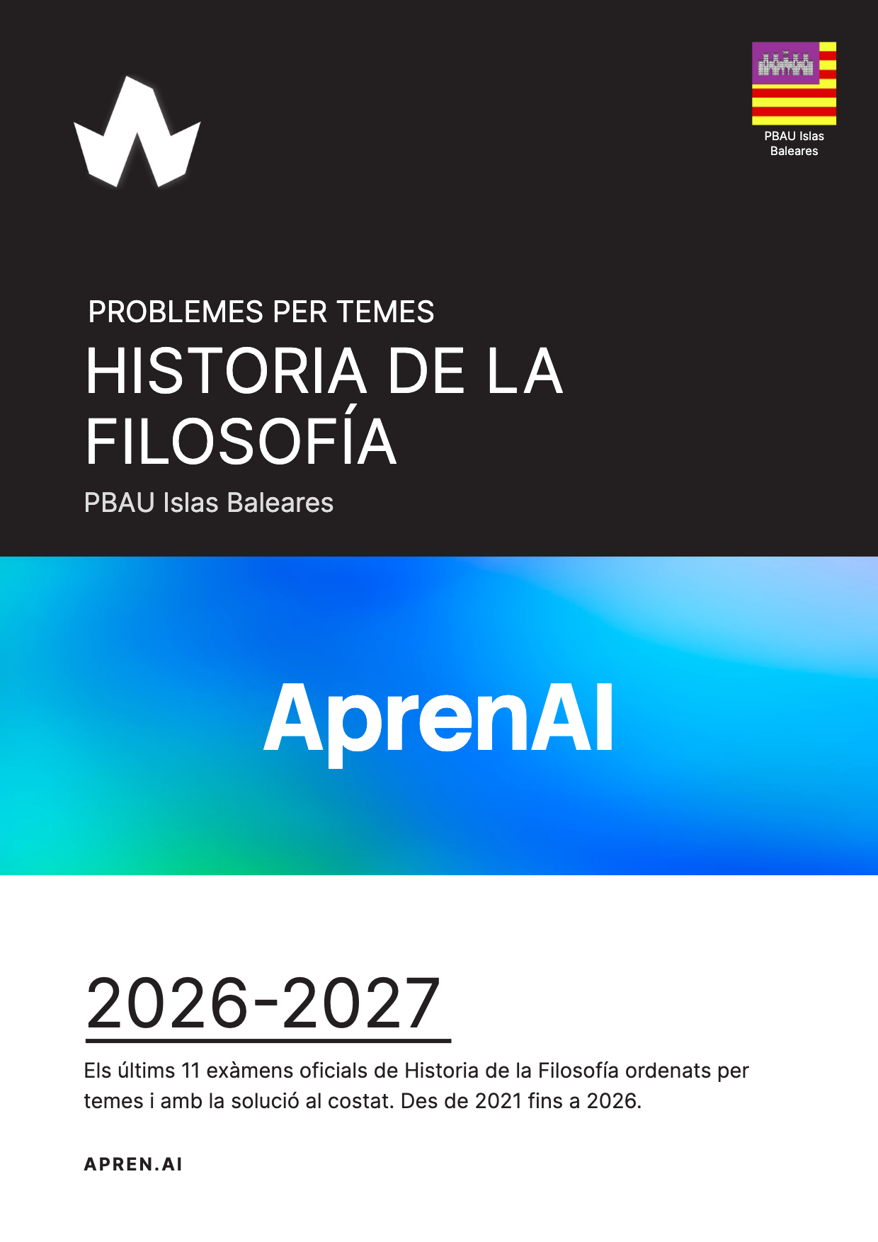 Dossier d'exàmens de Historia de la Filosofía