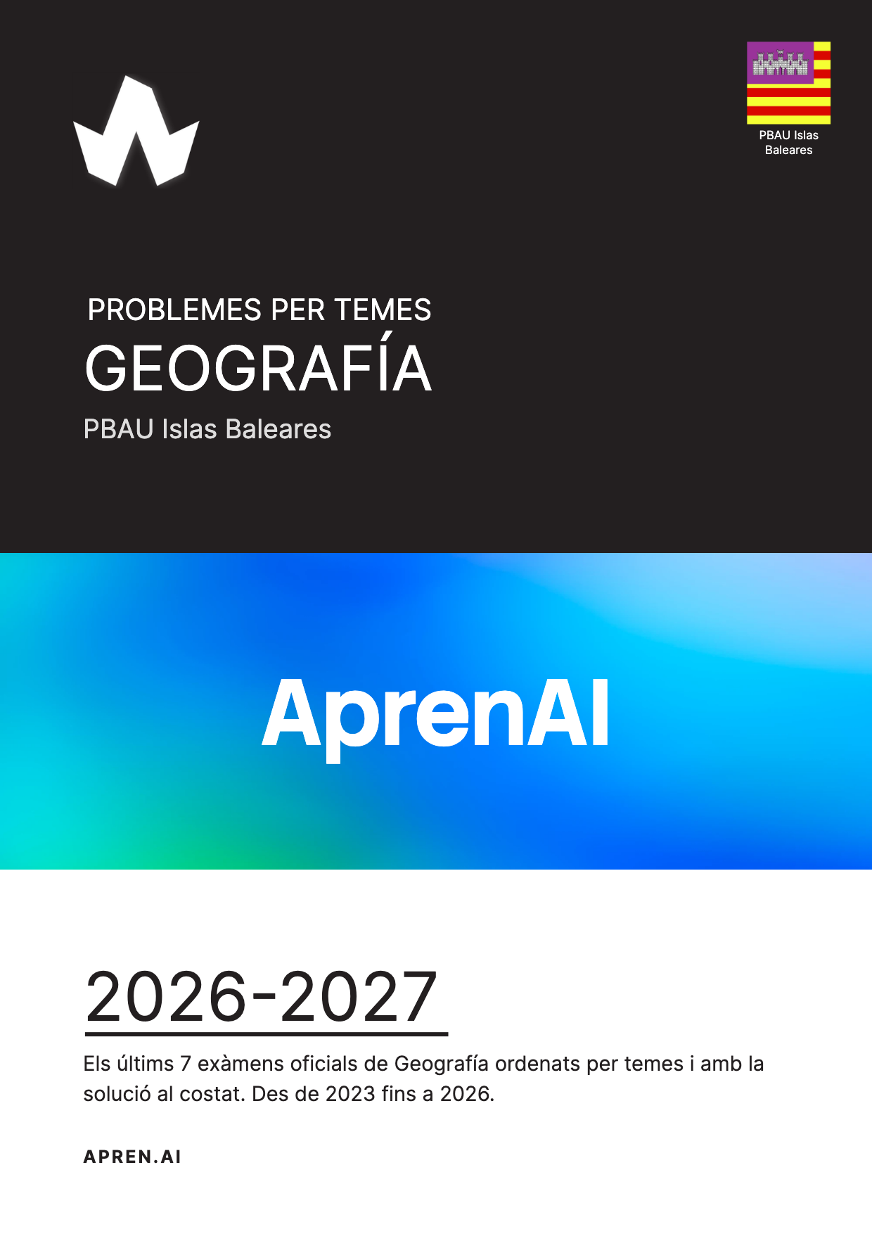 Dossier d'exàmens de Geografía
