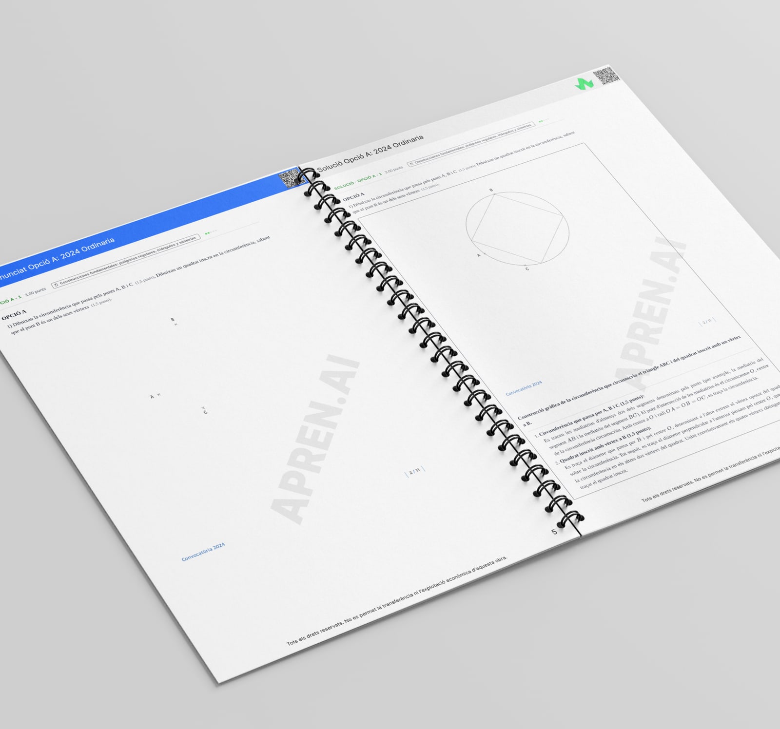Dossier d'exàmens de Dibujo técnico II