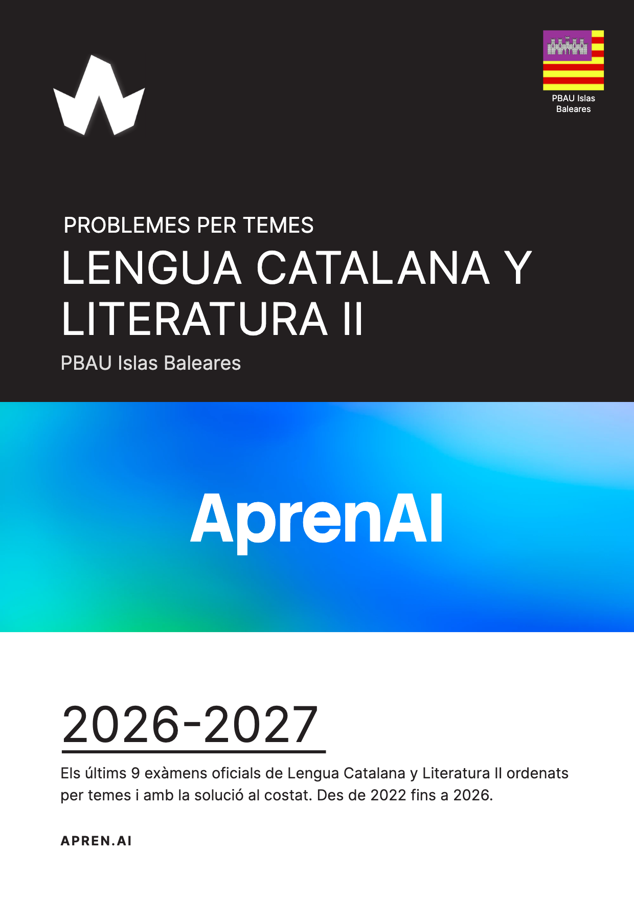 Dossier d'exàmens de Lengua Catalana y Literatura II