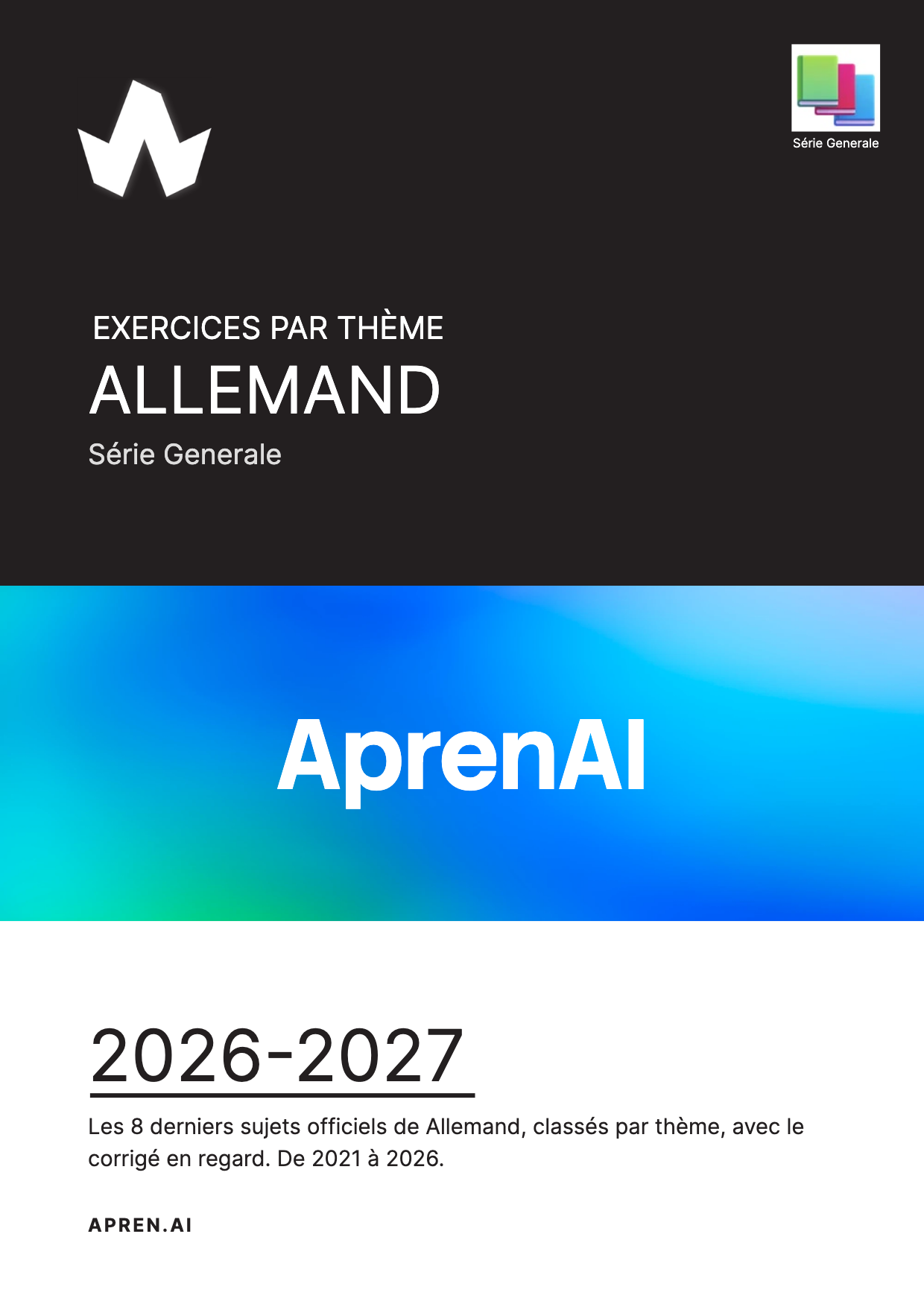 Dossier d'annales de Allemand