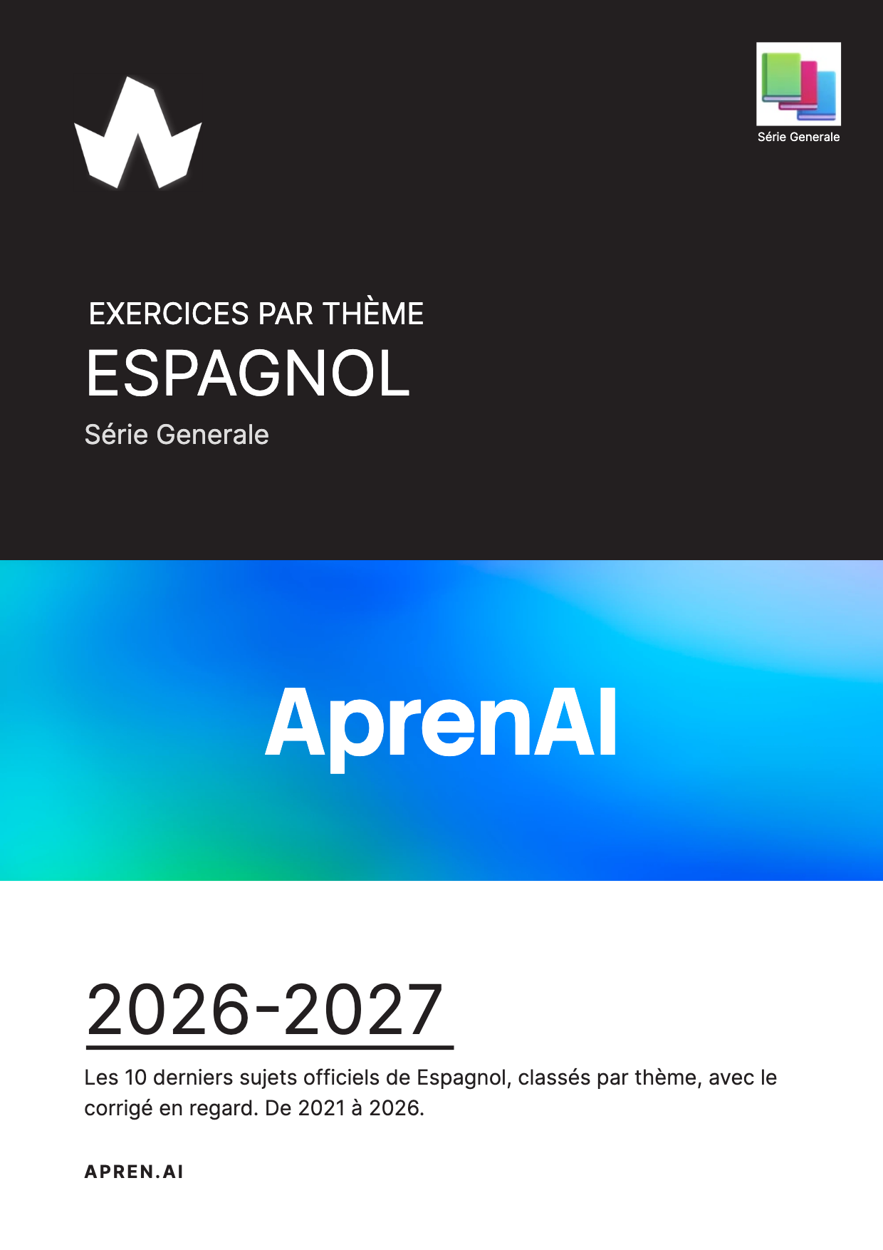 Dossier d'annales de Espagnol