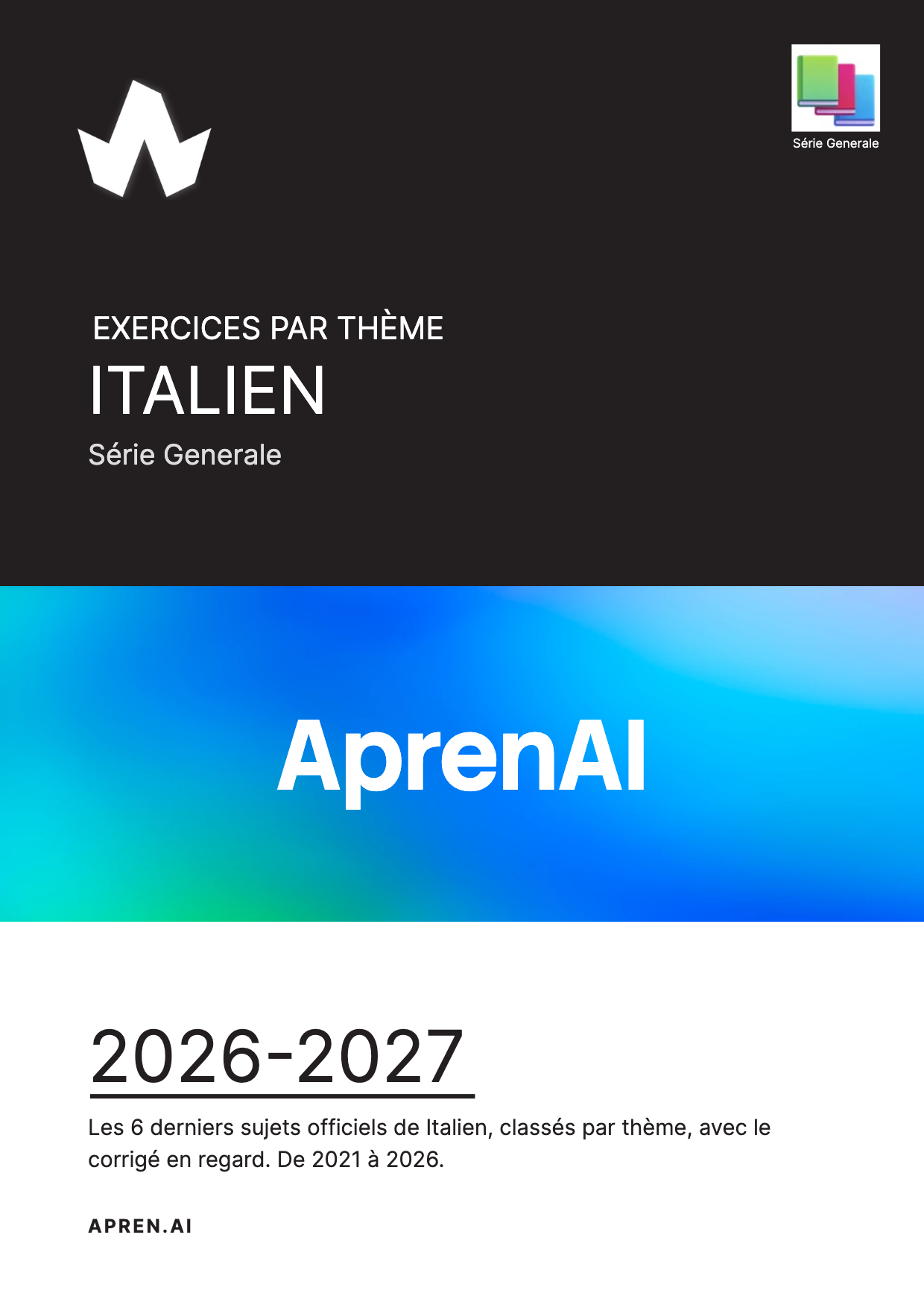 Dossier d'annales de Italien