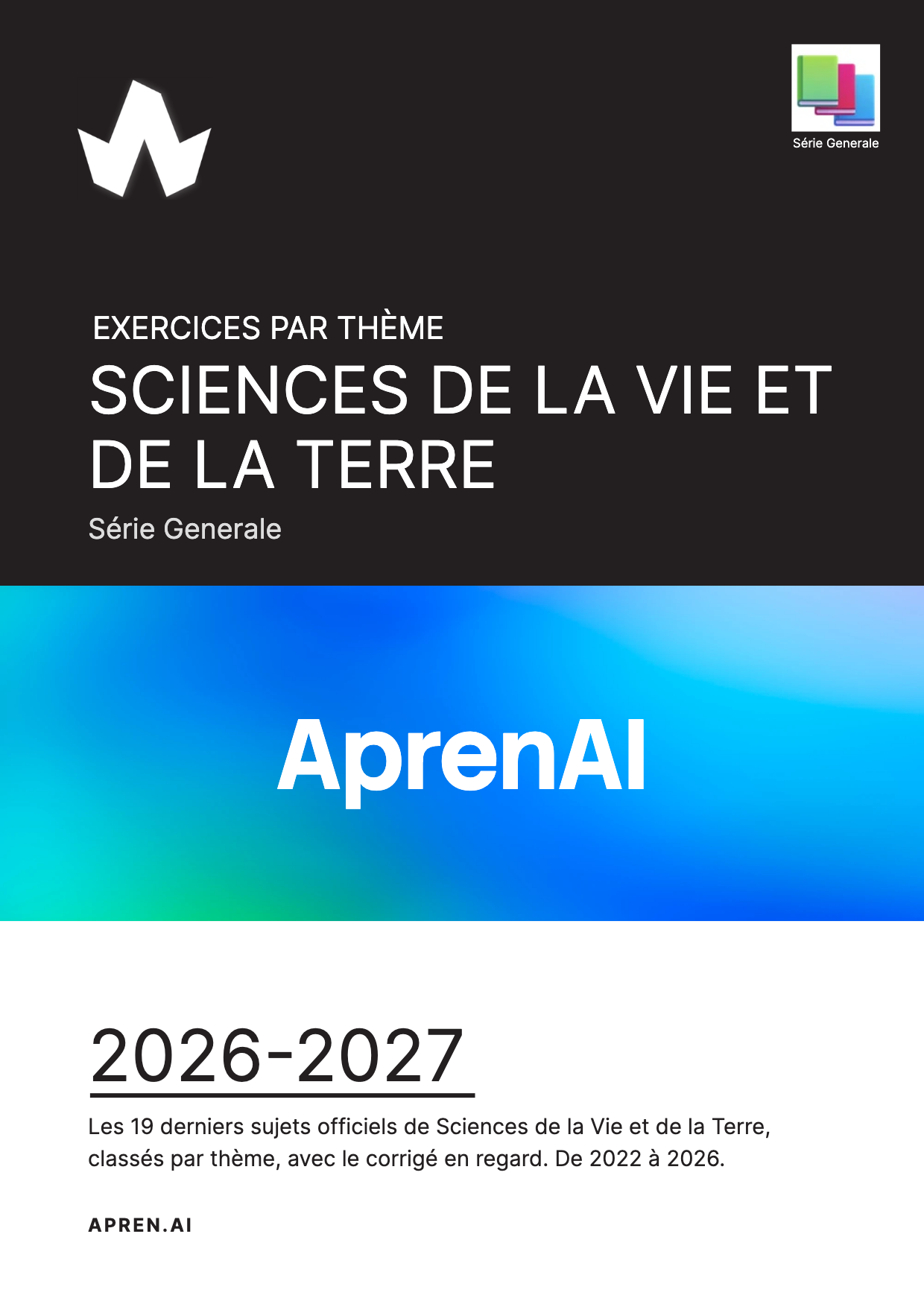 Dossier d'annales de Sciences de la Vie et de la Terre