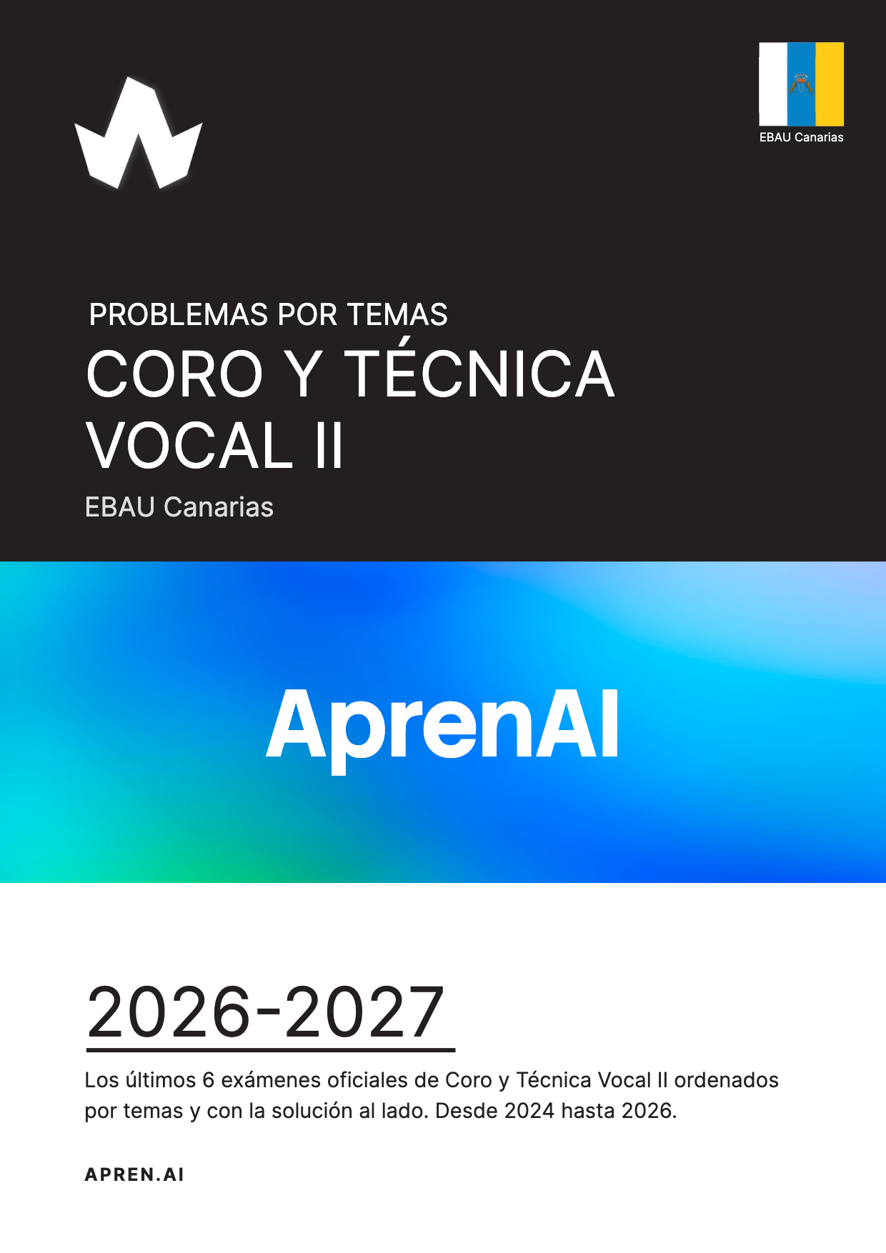 Dosier de exámenes de Coro y Técnica Vocal II
