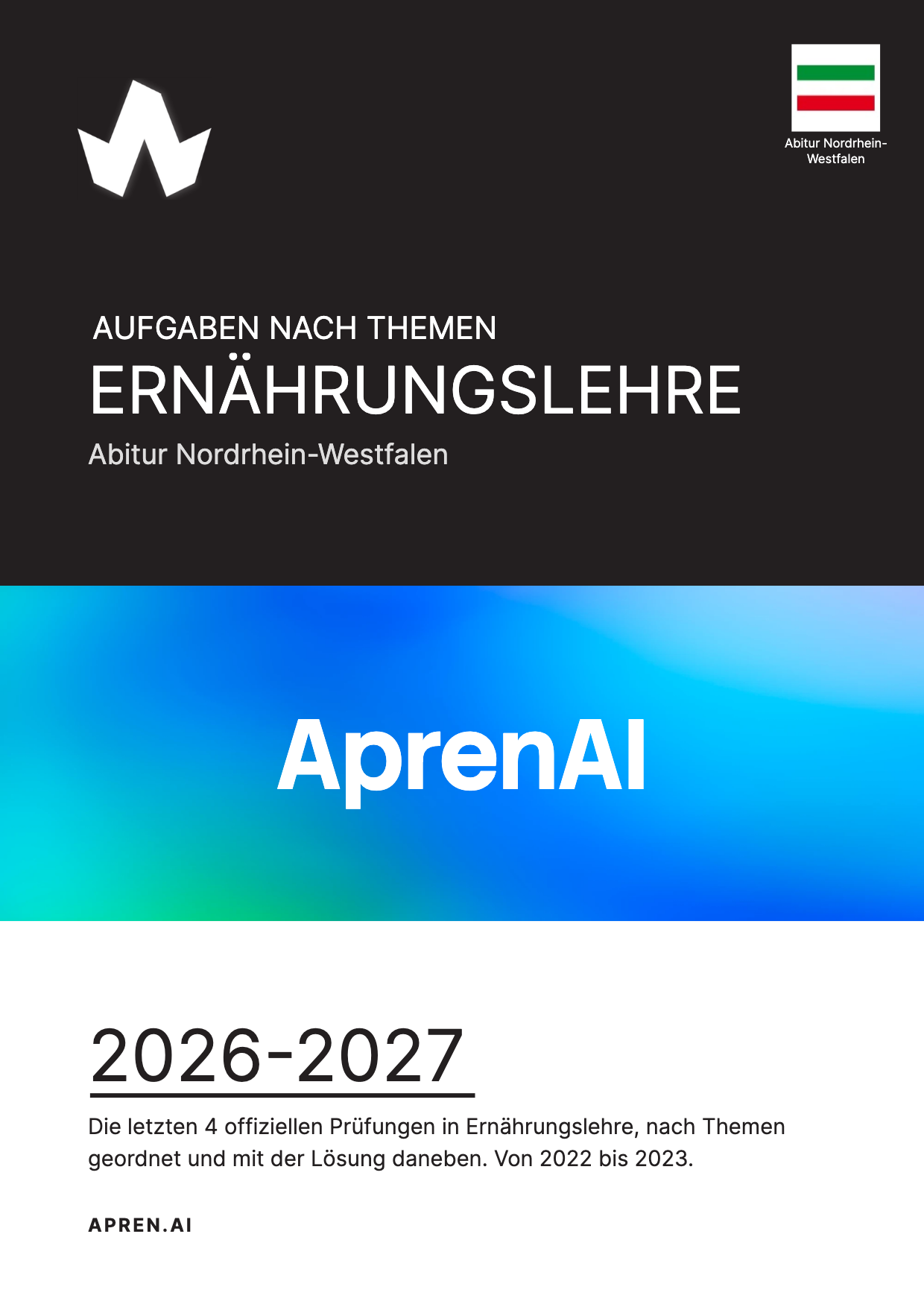 Prüfungsdossier Ernährungslehre