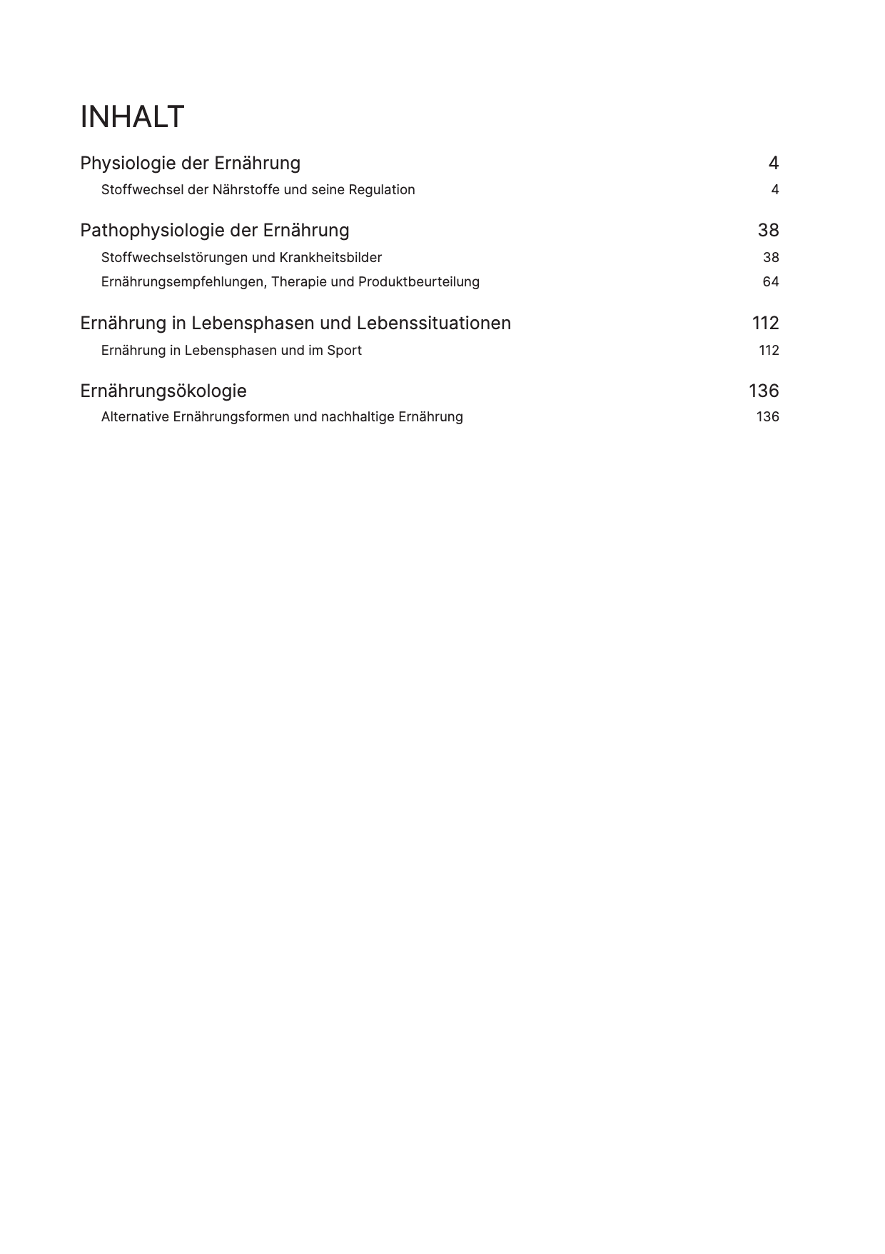 Prüfungsdossier Ernährungslehre