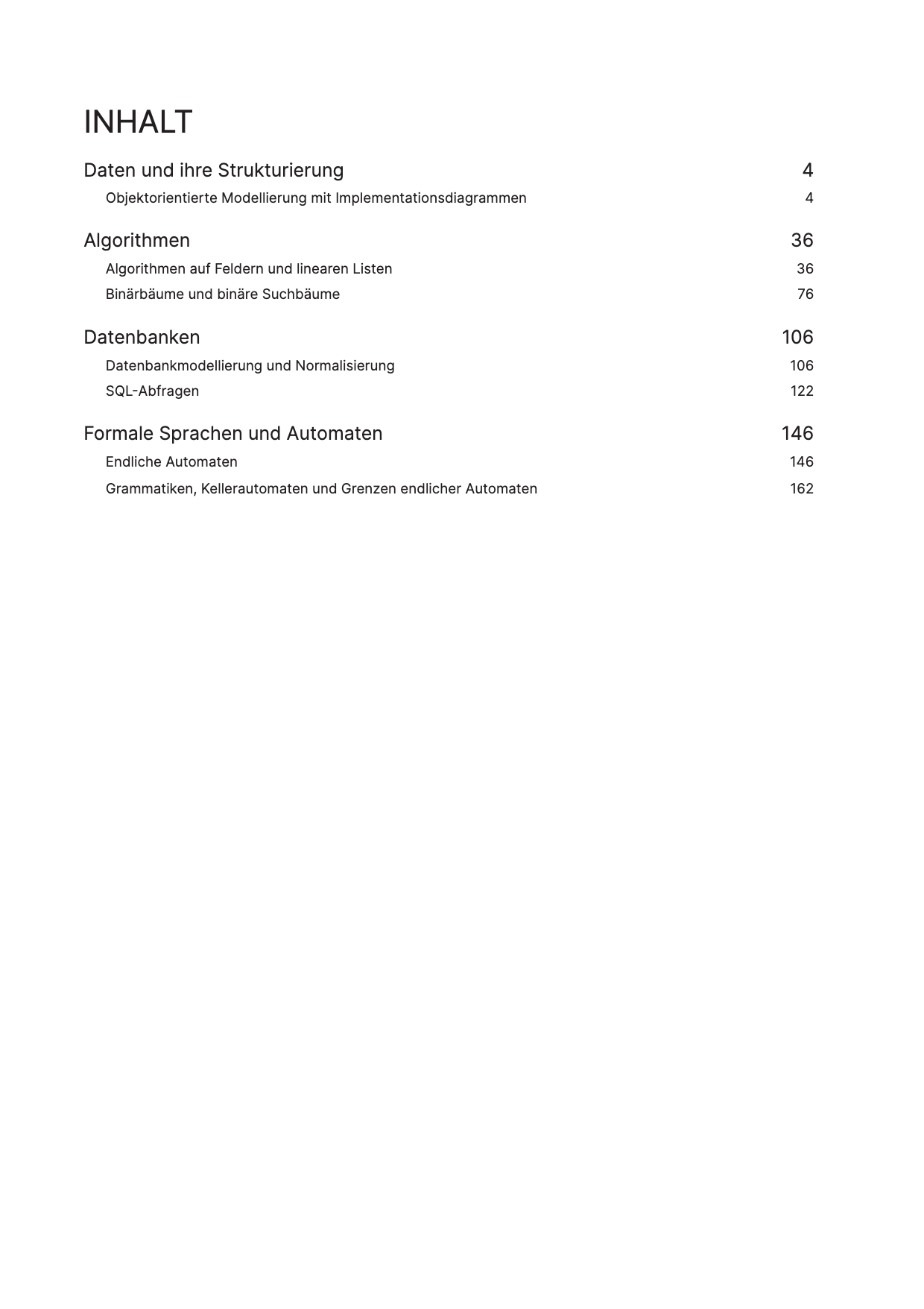 Prüfungsdossier Informatik