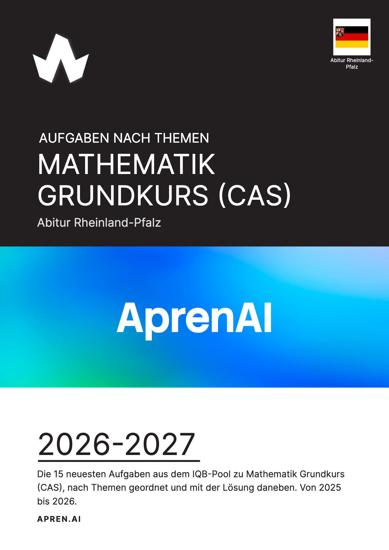 Prüfungsdossier Mathematik Grundkurs (CAS)