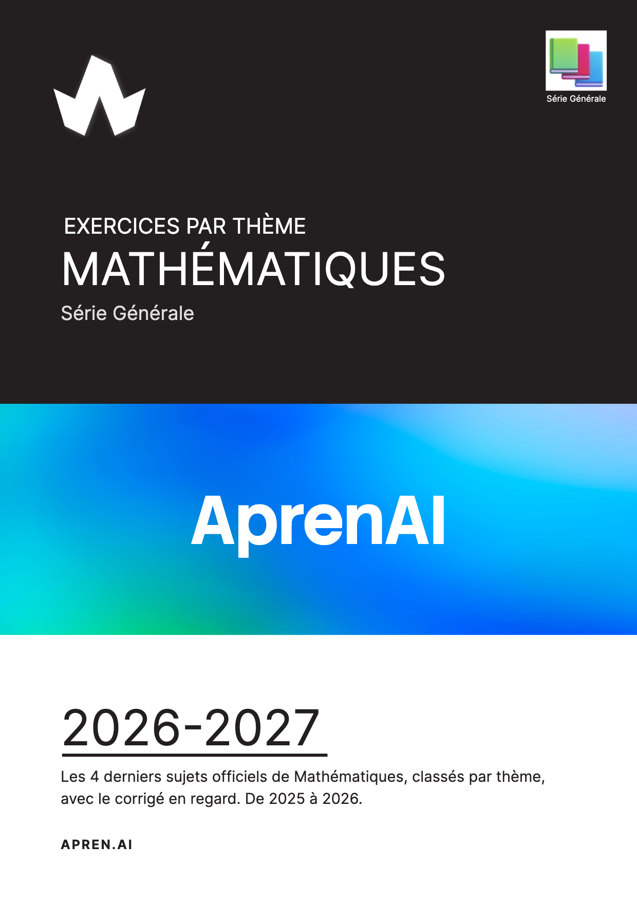Dossier d'annales de Mathématiques