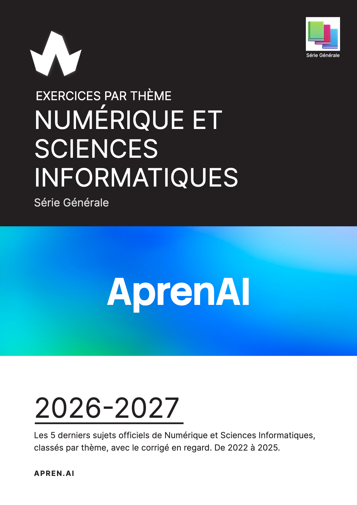 Dossier d'annales de Numérique et Sciences Informatiques