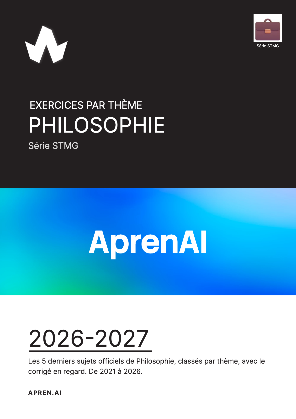 Dossier d'annales de Philosophie