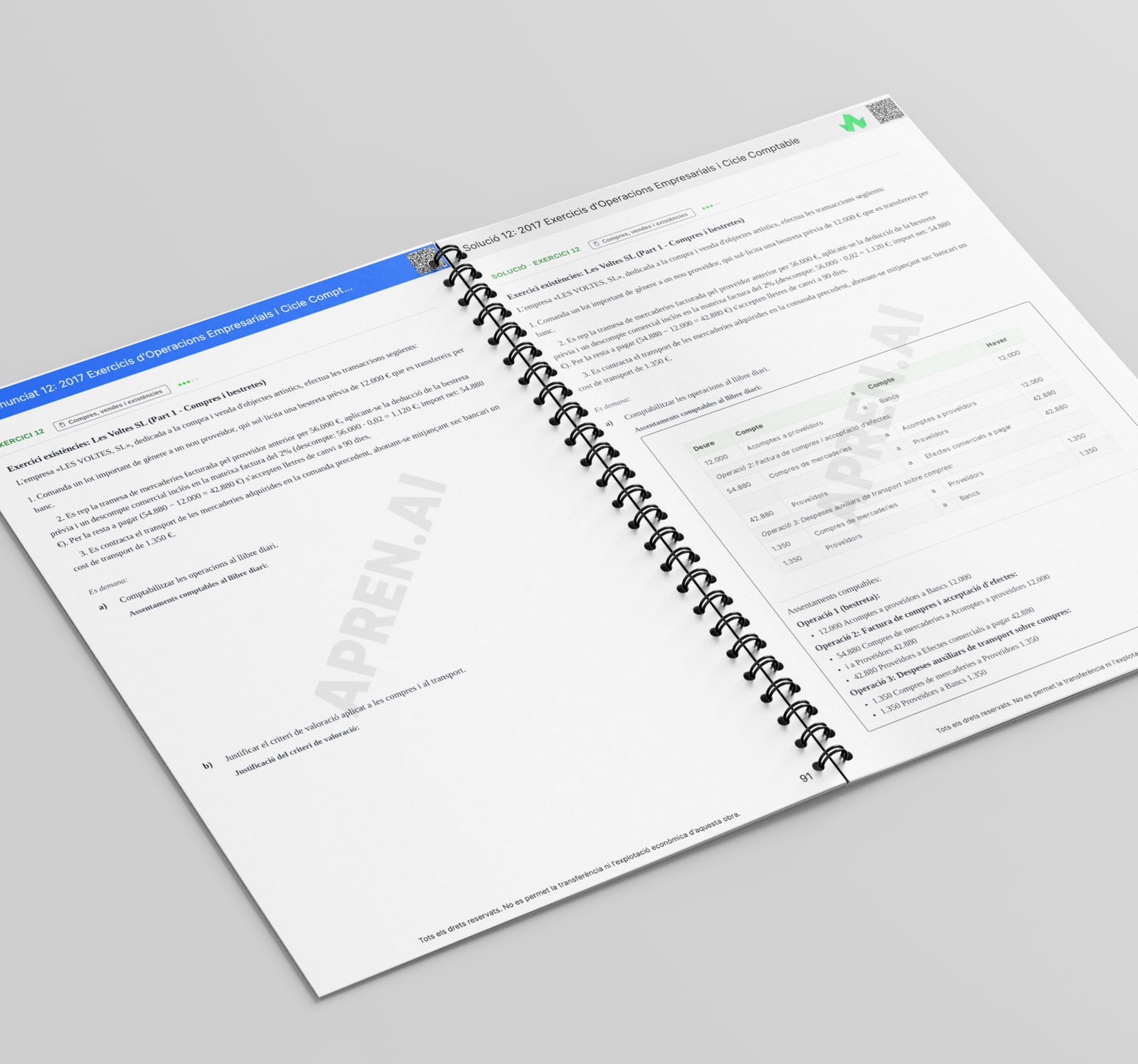 Dossier d'exàmens de Introducción a la Contabilidad