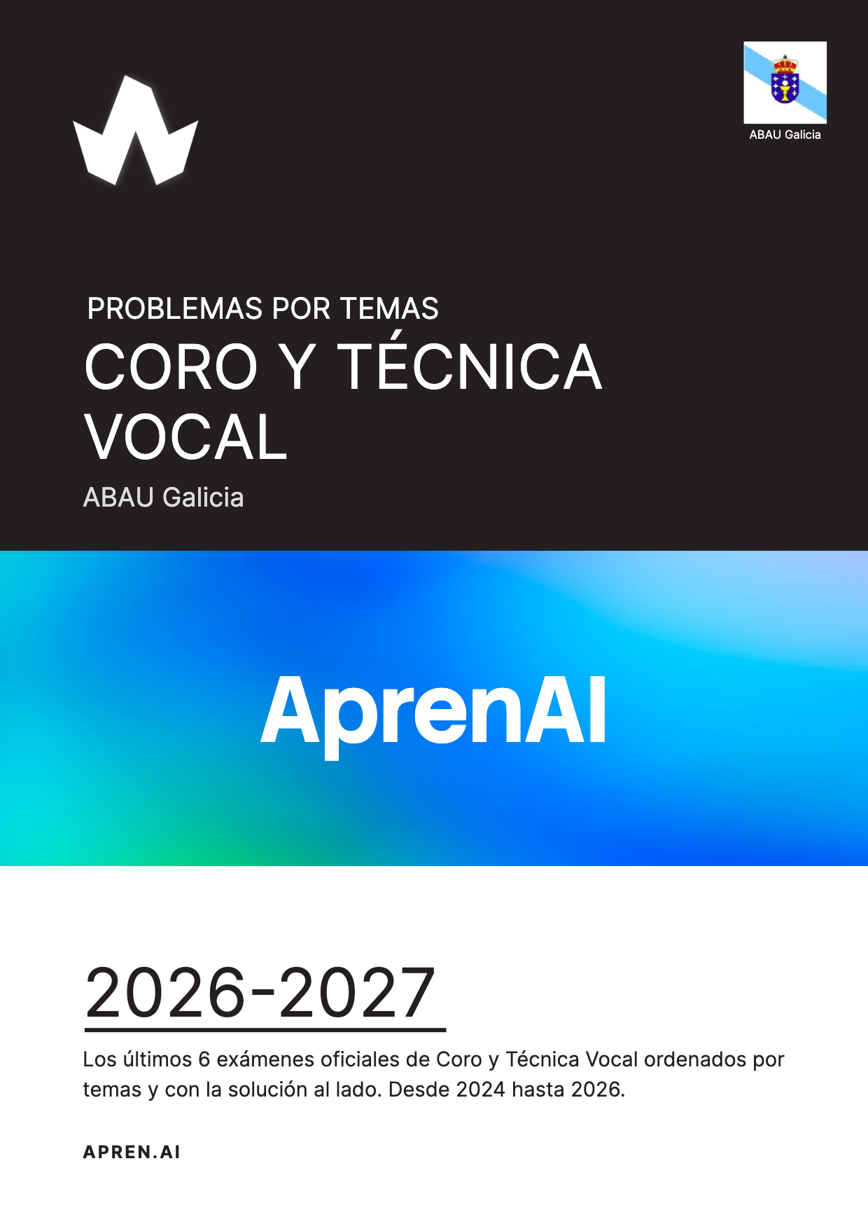 Dosier de exámenes de Coro y Técnica Vocal