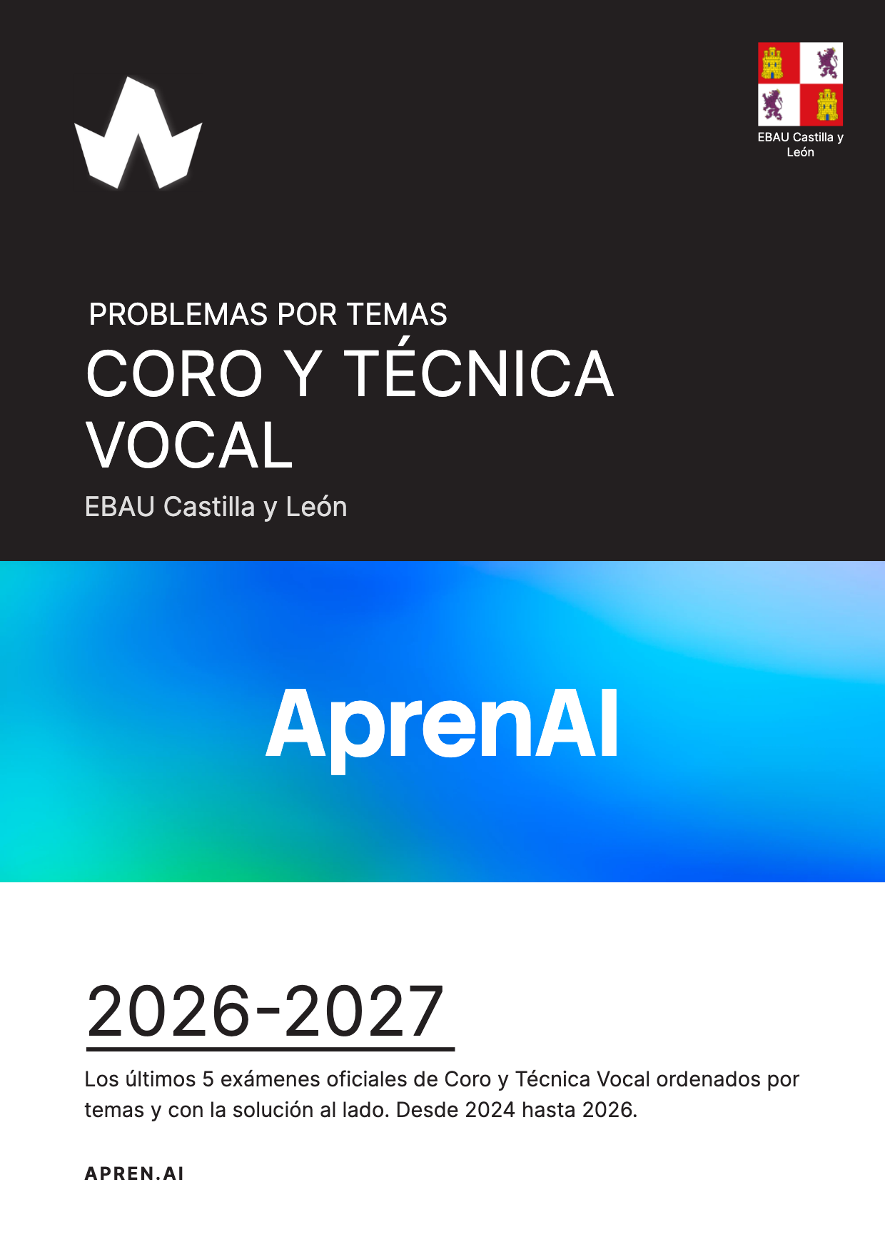 Dosier de exámenes de Coro y Técnica Vocal