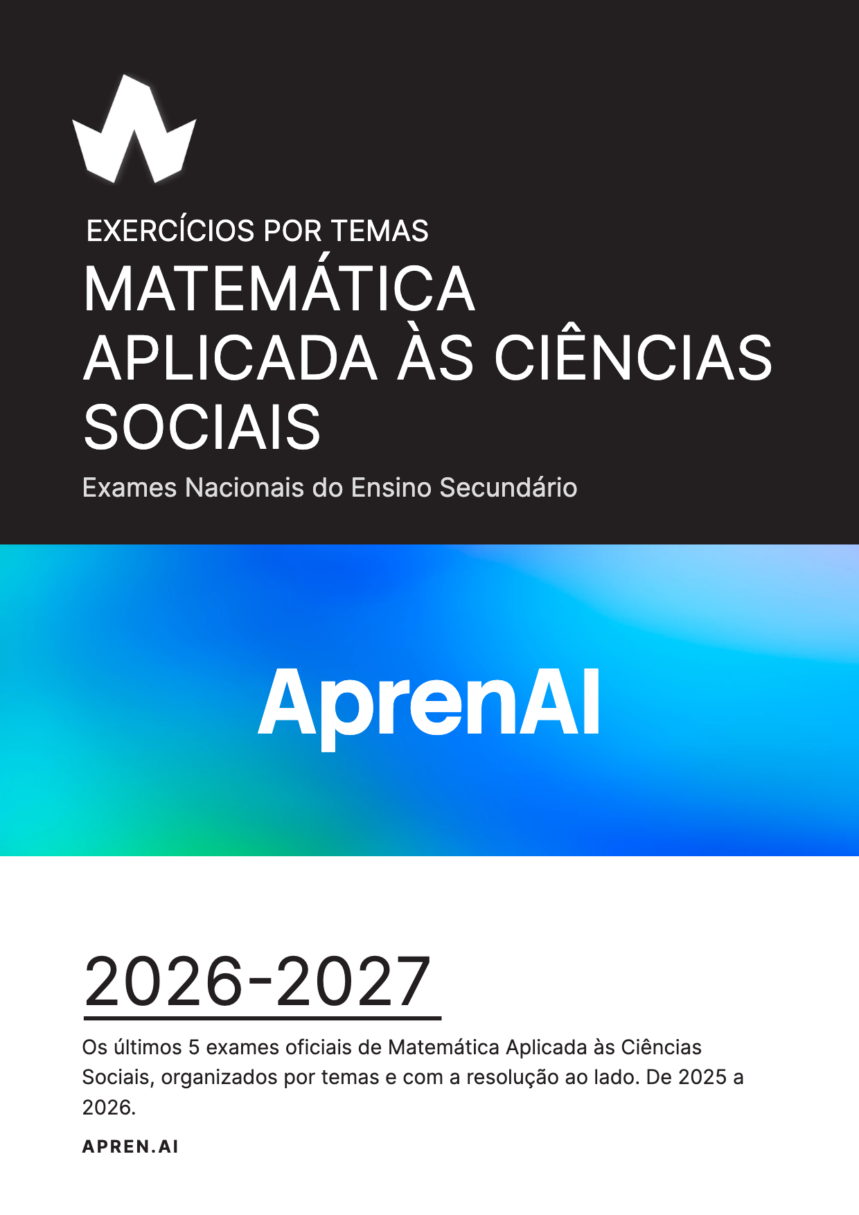 Dossiê de exames de Matemática Aplicada às Ciências Sociais