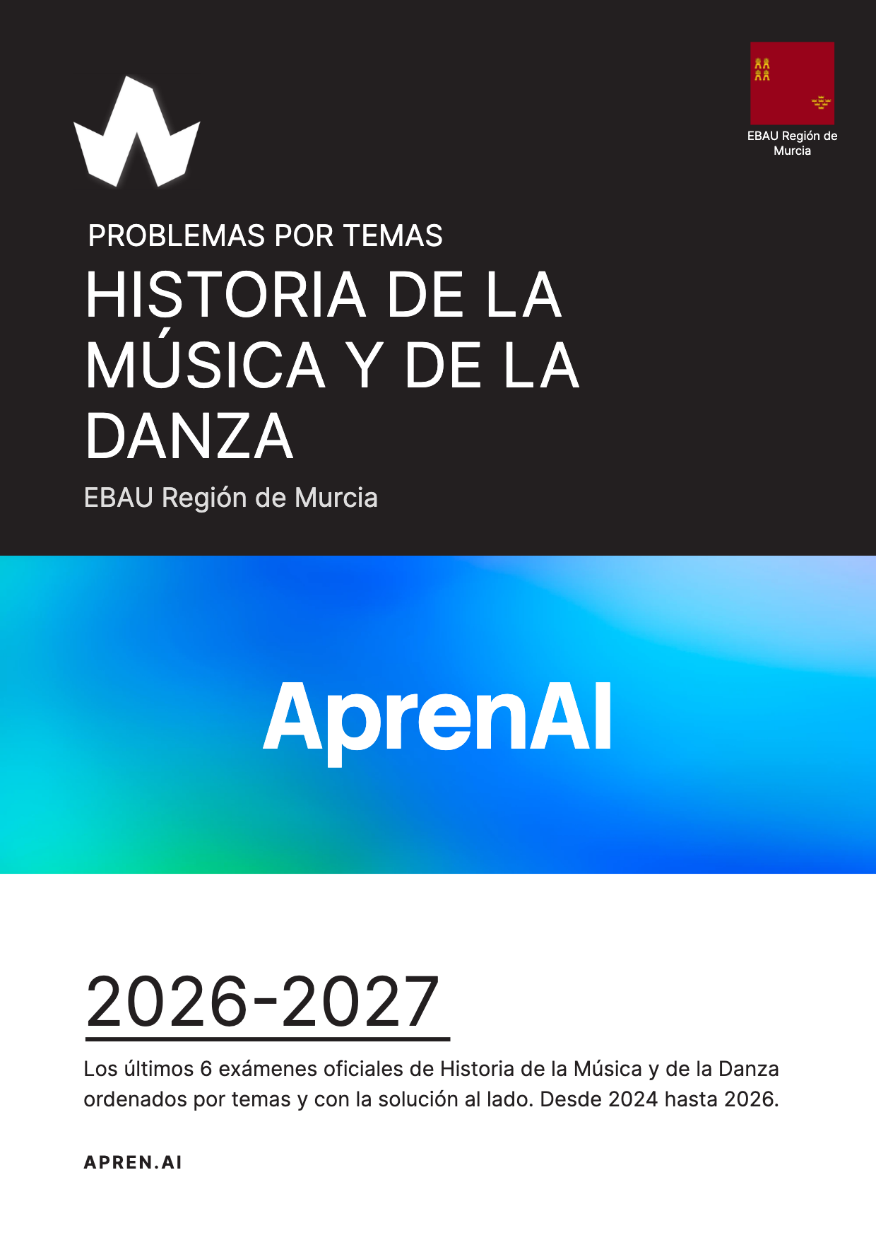 Dosier de exámenes de Historia de la Música y de la Danza