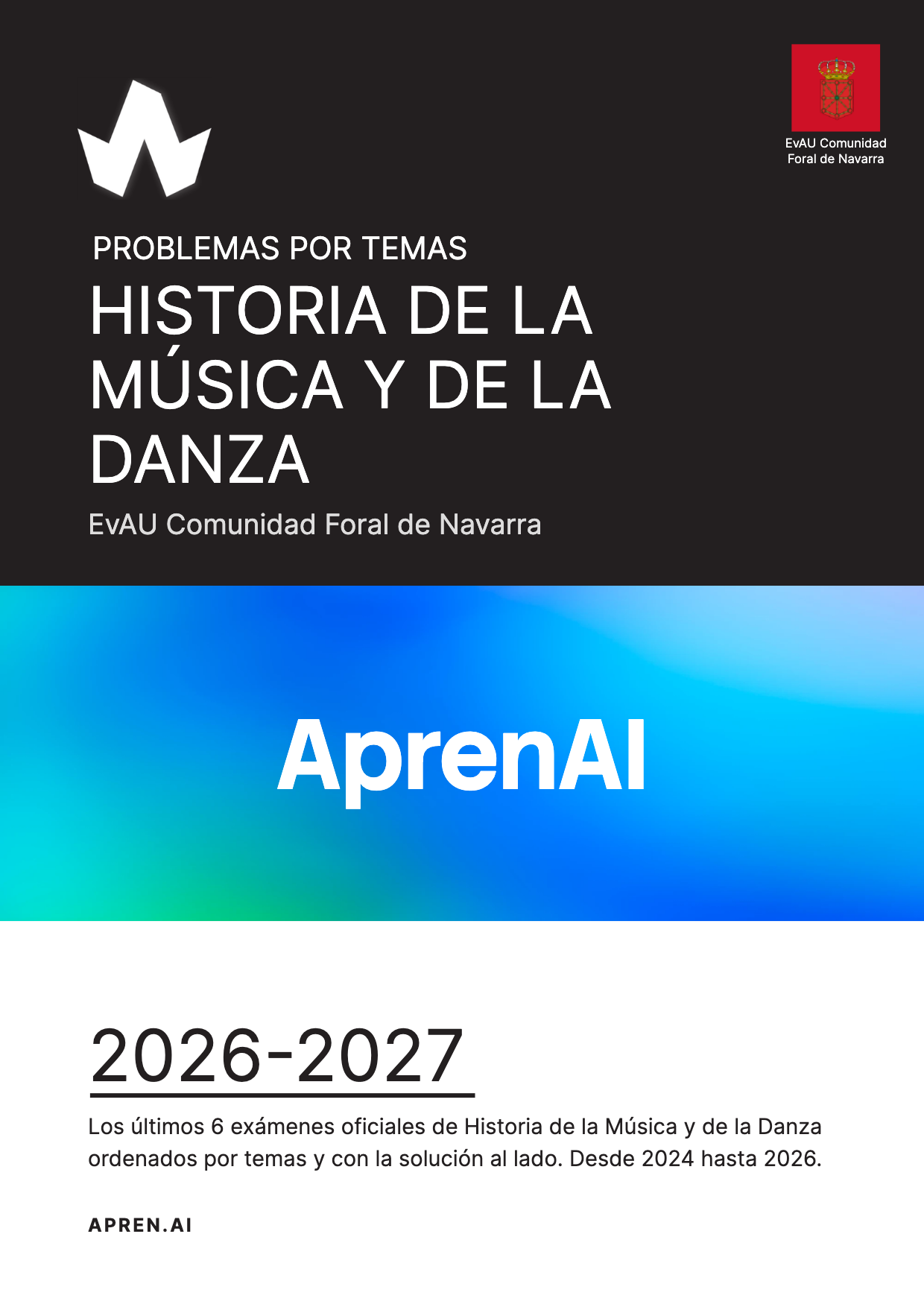 Dosier de exámenes de Historia de la Música y de la Danza