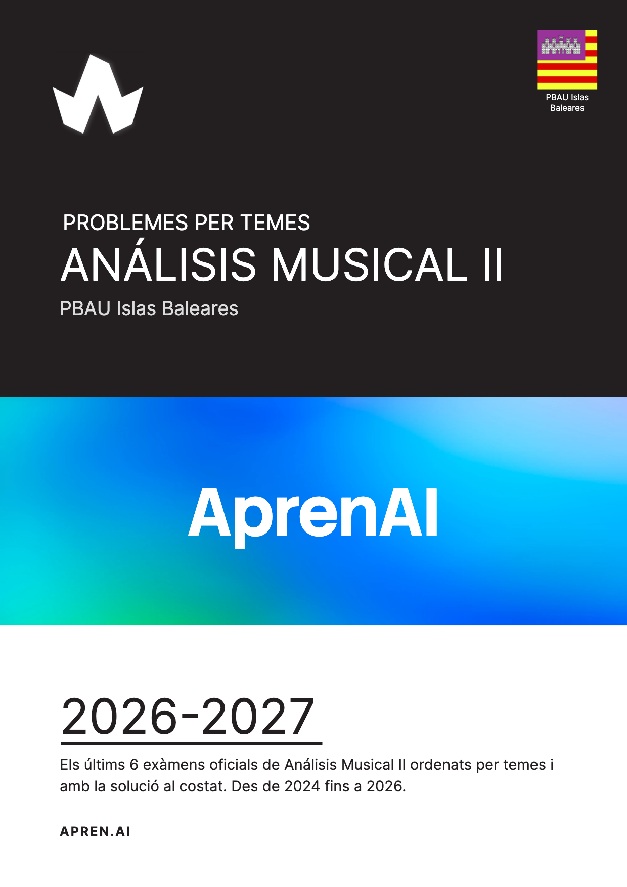 Dossier d'exàmens de Análisis Musical II